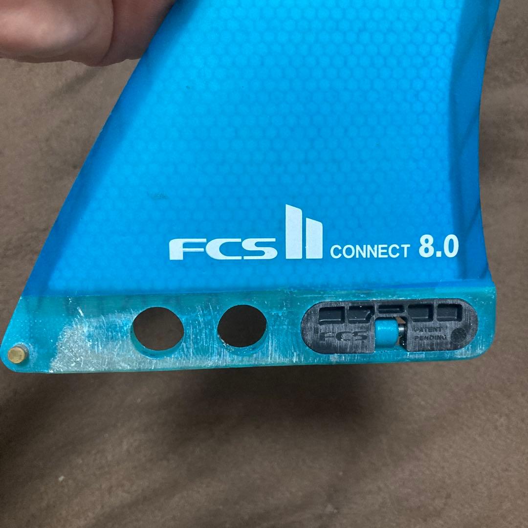 FCS CONNECT 8.0 サーフボードフィン　センターフィン　fcs2