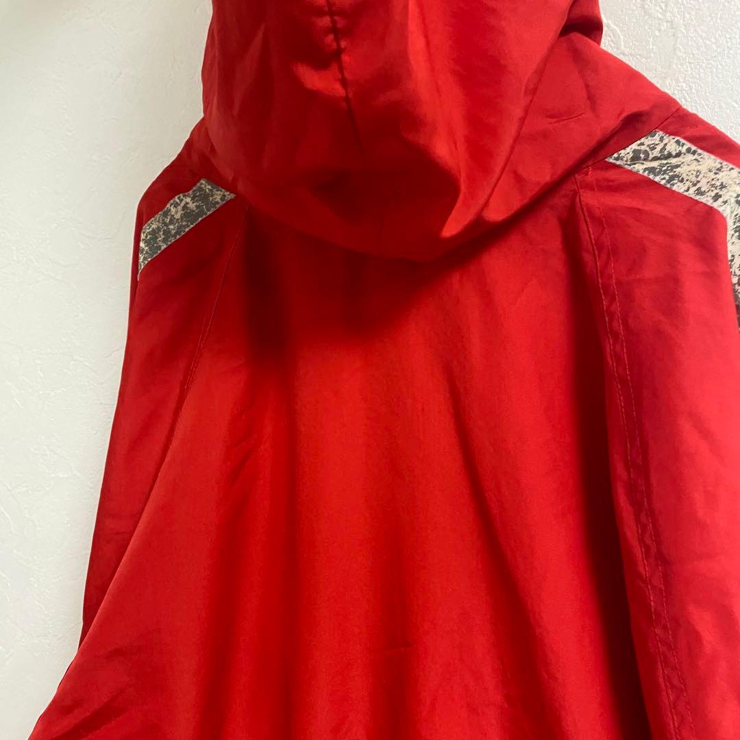 OLD STUSSY ナイロンジャケット　レッド　L　90s 　紺タグ