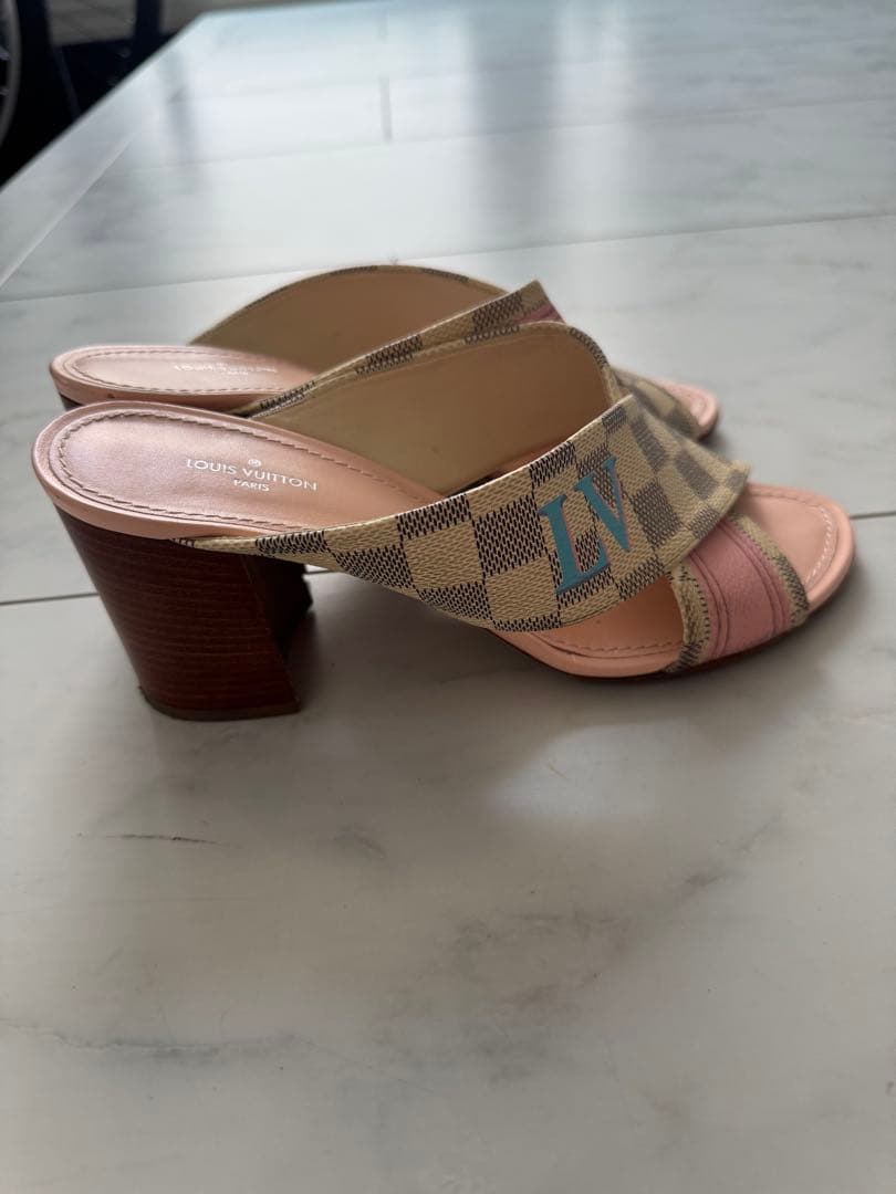 LOUIS VUITTON ルイヴィトン 希少　クロスストラップミュール