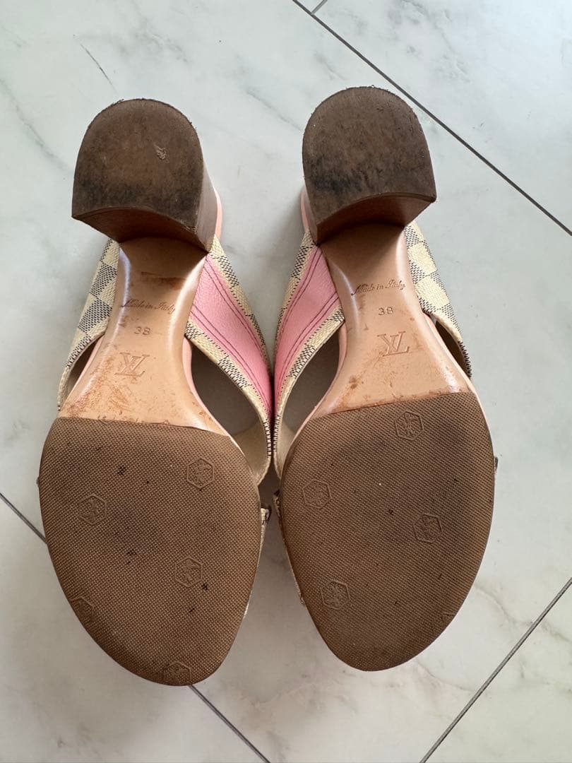 LOUIS VUITTON ルイヴィトン 希少　クロスストラップミュール