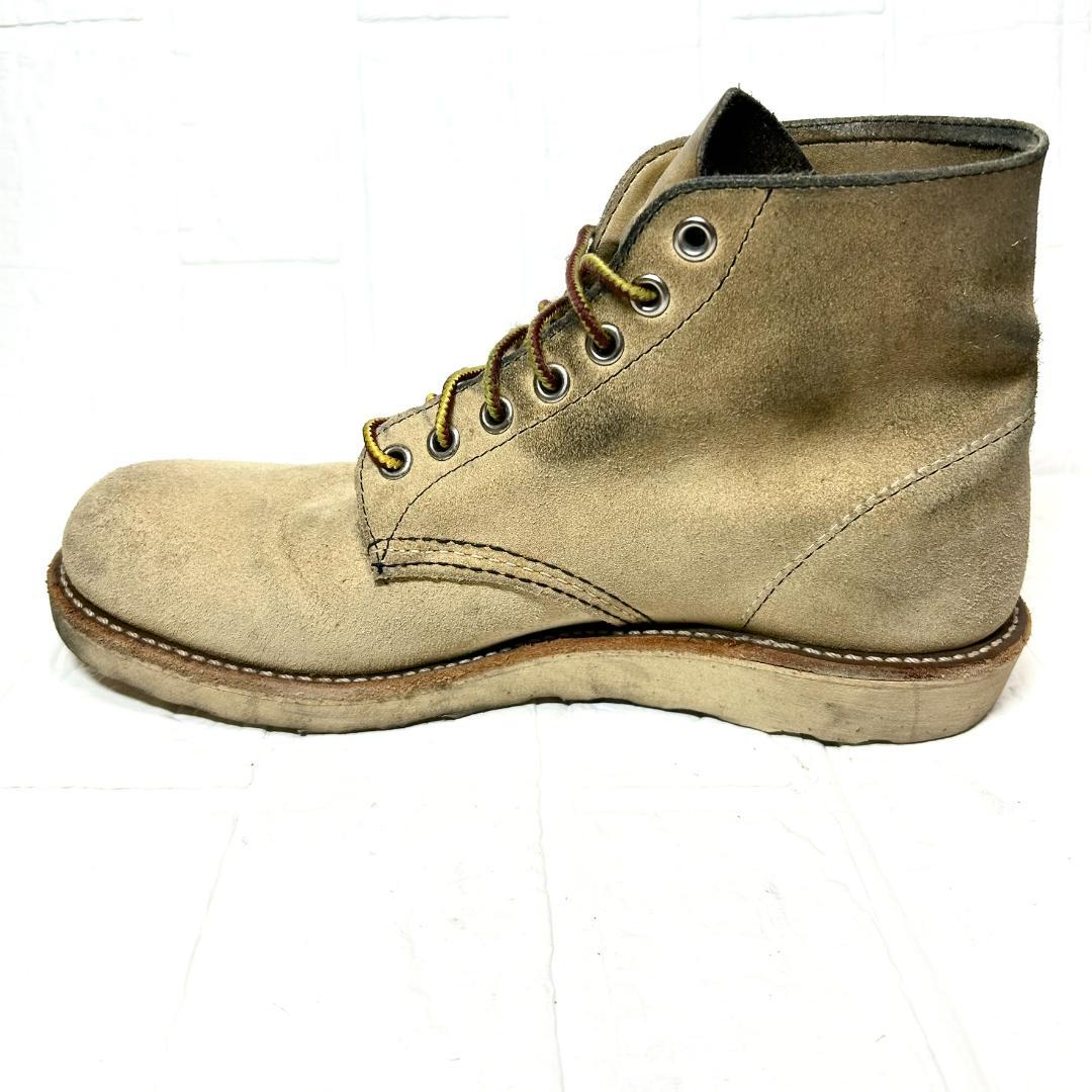 レッドウィング　８１６７　プレーントゥ　スエード　25.0cm 7D　ブーツ