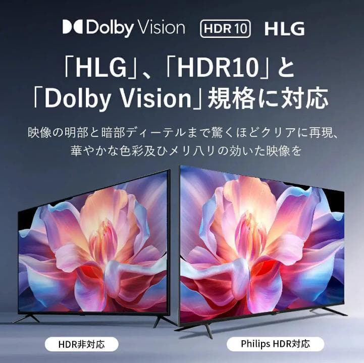 【1週間限定大特価セール】PHILIPS チューナーレステレビ 50型