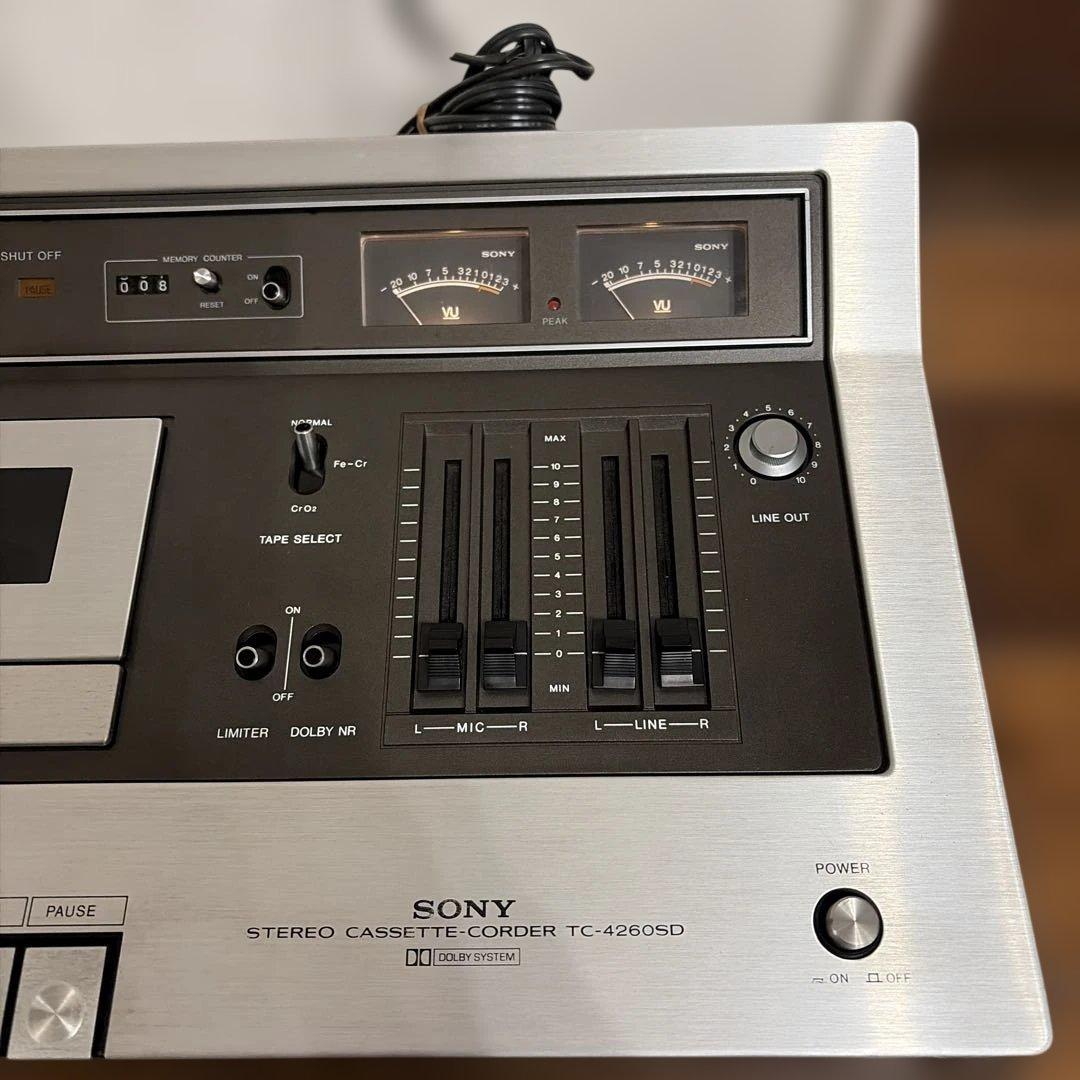 SONY ソニー TC-4260SD ステレオ カセット テープレコーダー
