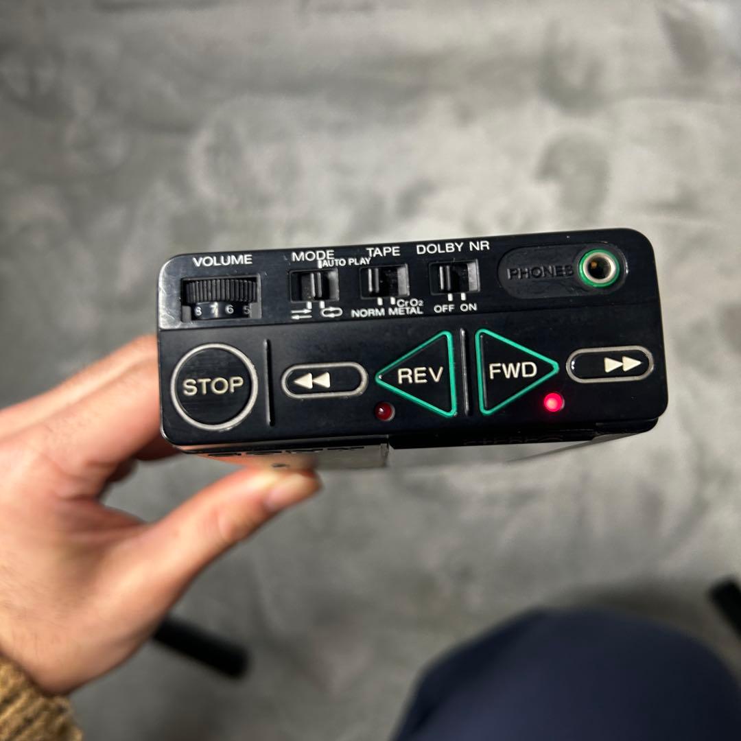 【希少/通電確認済】SONY WM-7 カセットウォークマン ※要整備・ジャンク