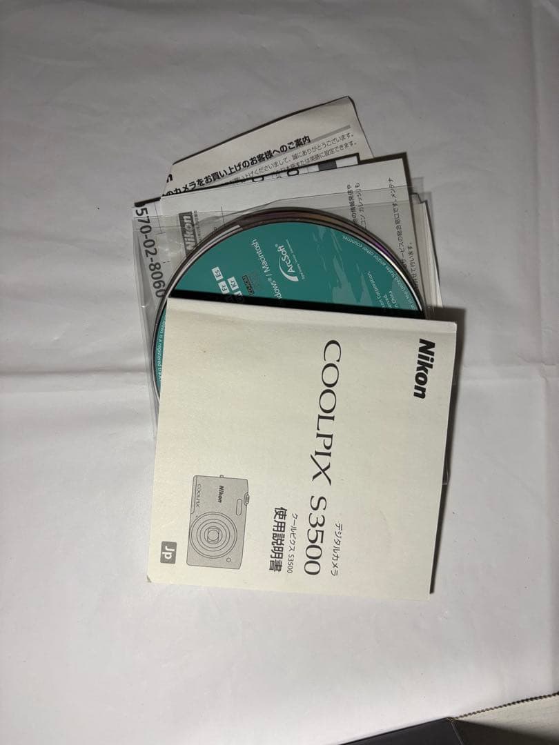 Nikon COOLPIX S3500 ピンク 取扱説明書付き