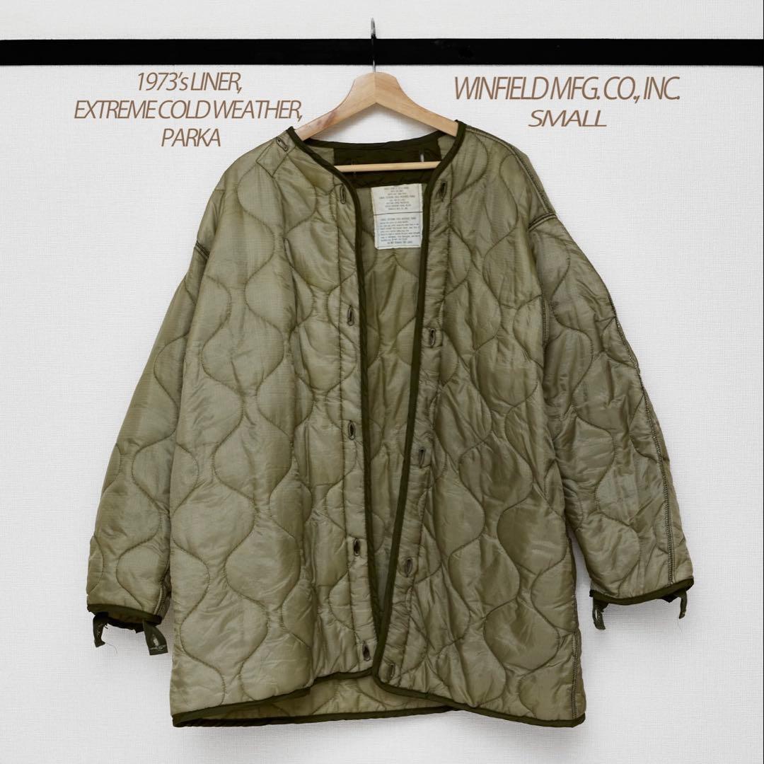 1970'sM-65フィッシュテールパーカ& 1973's極寒地パーカ用ライナー