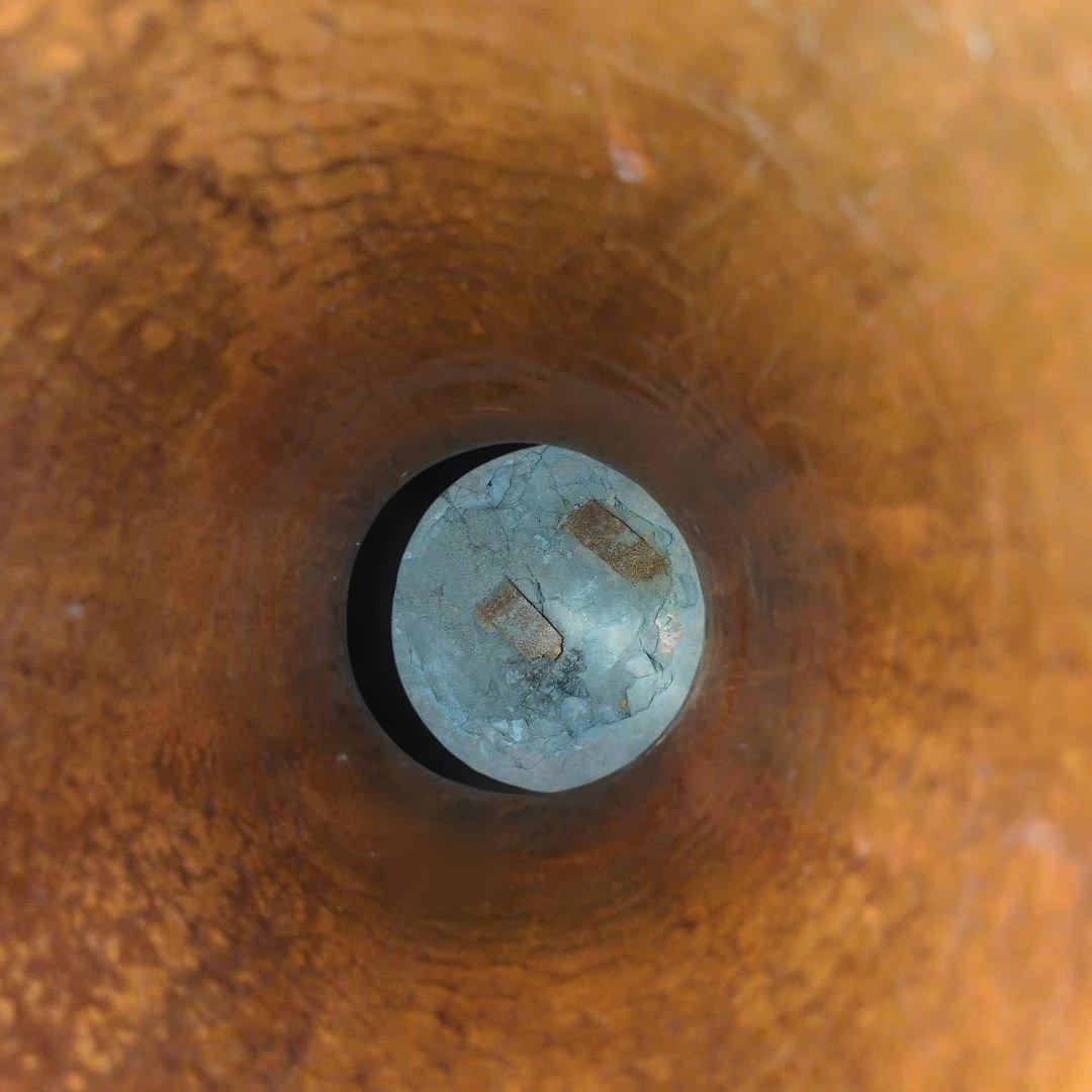 イタリア　Lilium社製　銅製ヴィンテージ傘立て　フラワースタンド