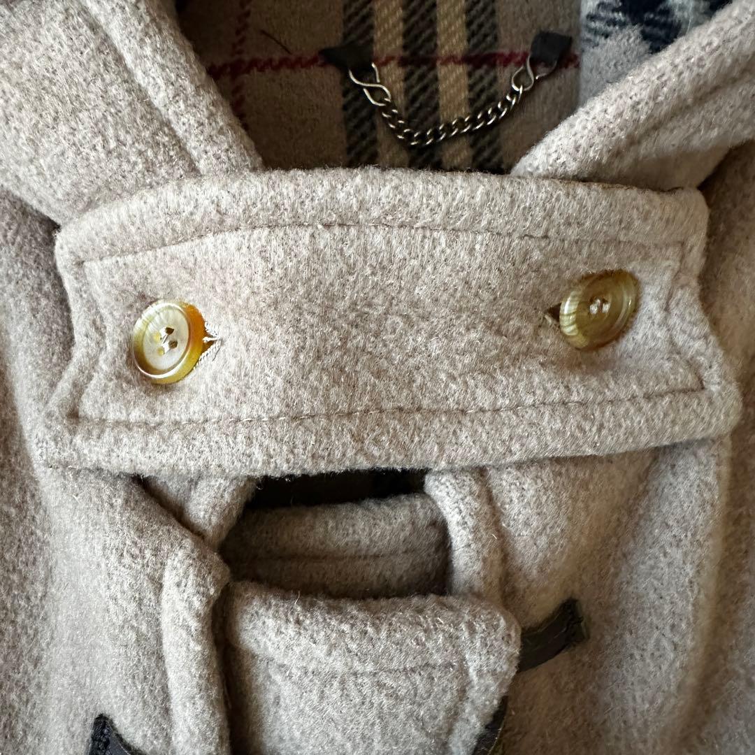 【Burberry】バーバリー 美品 ダッフルコート ノバチェック ヴィンテージ