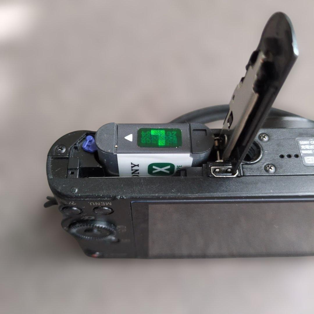 【ジャンク品】SONY DSC-WX300　デジタルカメラ　ブラック　黒　ソニー