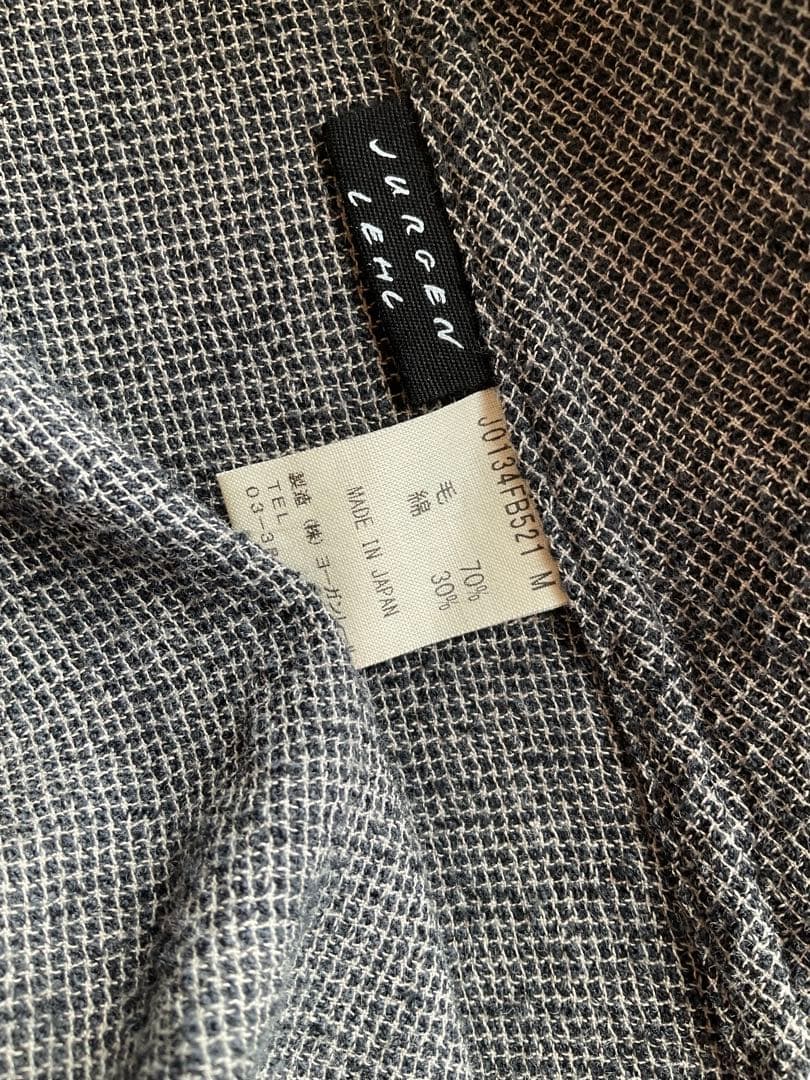 ヨーガンレール　ウールコットン平　ブラウス　未使用品　2023年