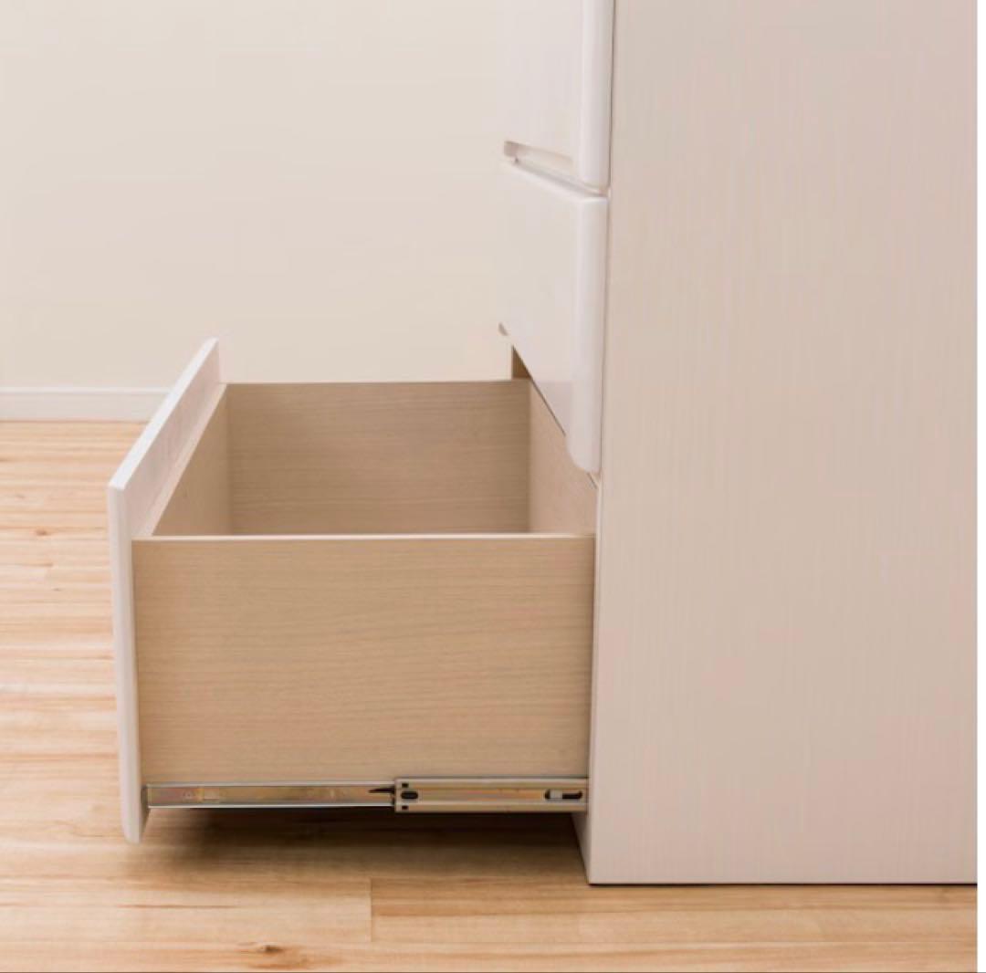 【最終価格】ニトリ ハイチェスト(オウカ2 DVD90HC WH)