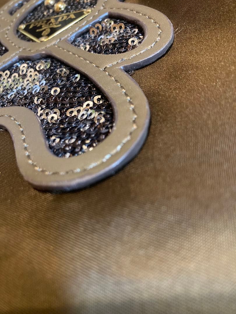 PRADA レディースエコバッグ オリーブグリーン