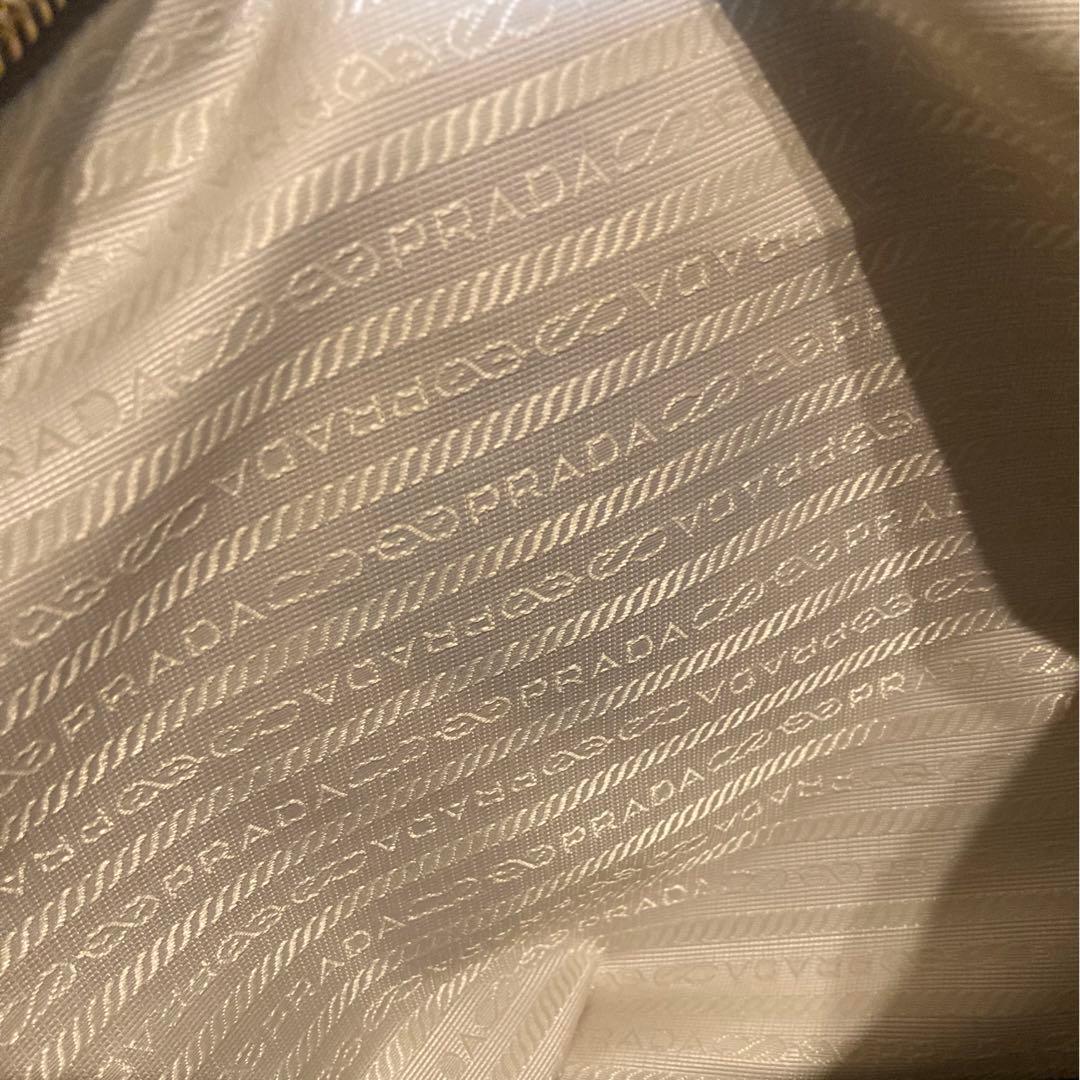 PRADA レディースエコバッグ オリーブグリーン