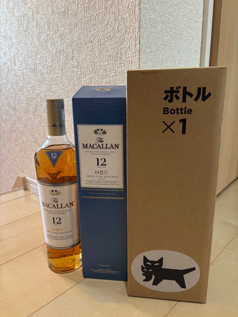 ウイスキー The Macallan 12 Years Old Triple Cask