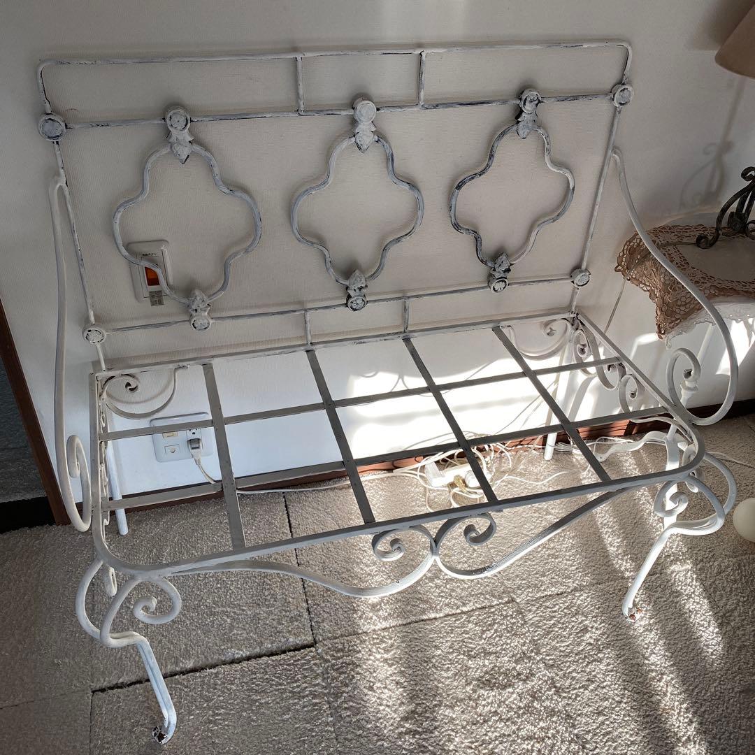 アンティーク　アイアンベンチ