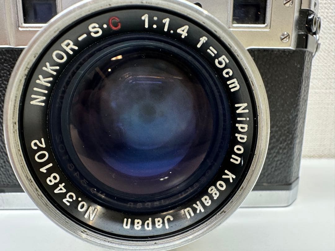 Nikon Nikkor-S.C 1:1.4 50cm フィルムカメラ