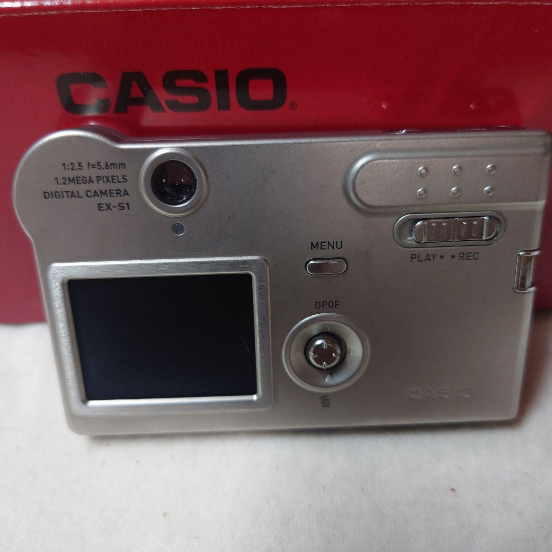 CASIO EX-S1 デジタルカメラ 1.2メガピクセル・箱付き