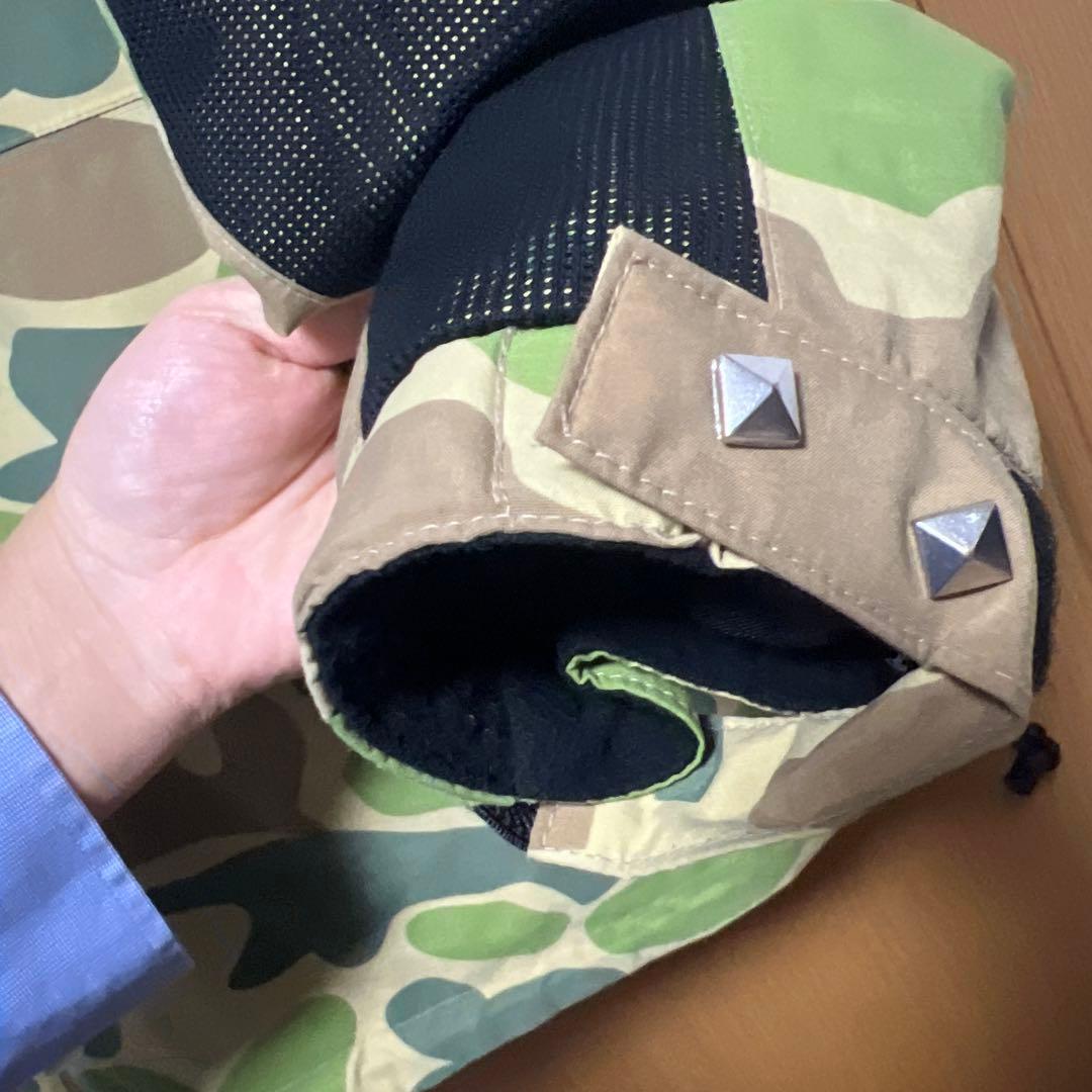 極道神風蹴　ヤクザカミカゼキック　影道　スノボウエア　セットアップ　上下　大　L