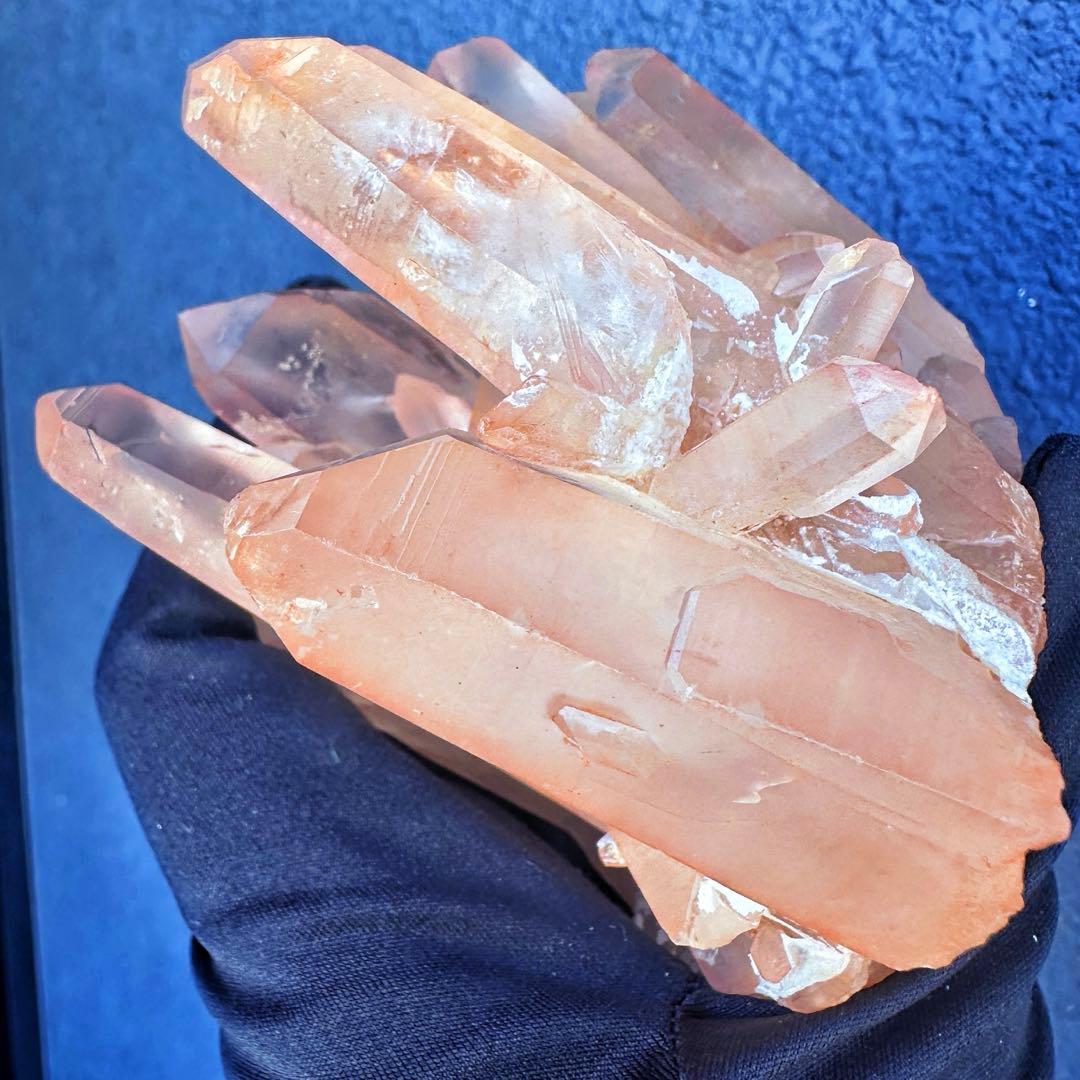 爆アレ❗️高品質❗浄化❗️超強いパワー ピンク♡ヒマラヤ クラスター天然石A1322