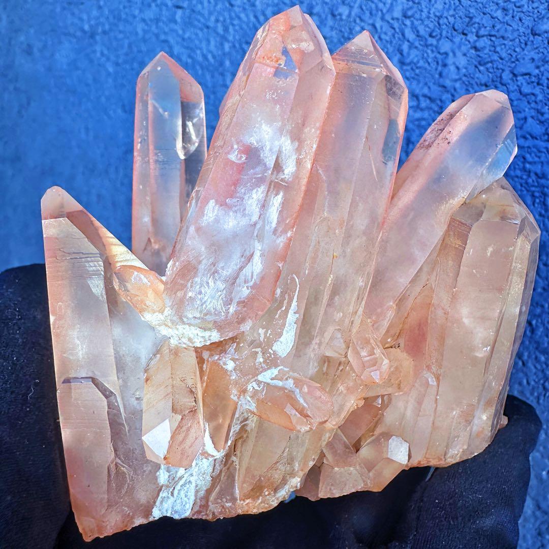 爆アレ❗️高品質❗浄化❗️超強いパワー ピンク♡ヒマラヤ クラスター天然石A1322