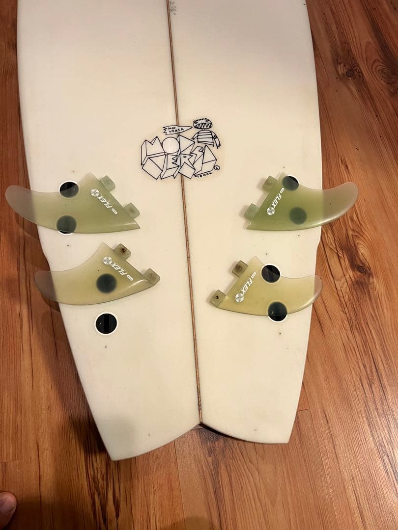 手渡し限定‼︎MODEXサーフボード 5'8\" フィン付き