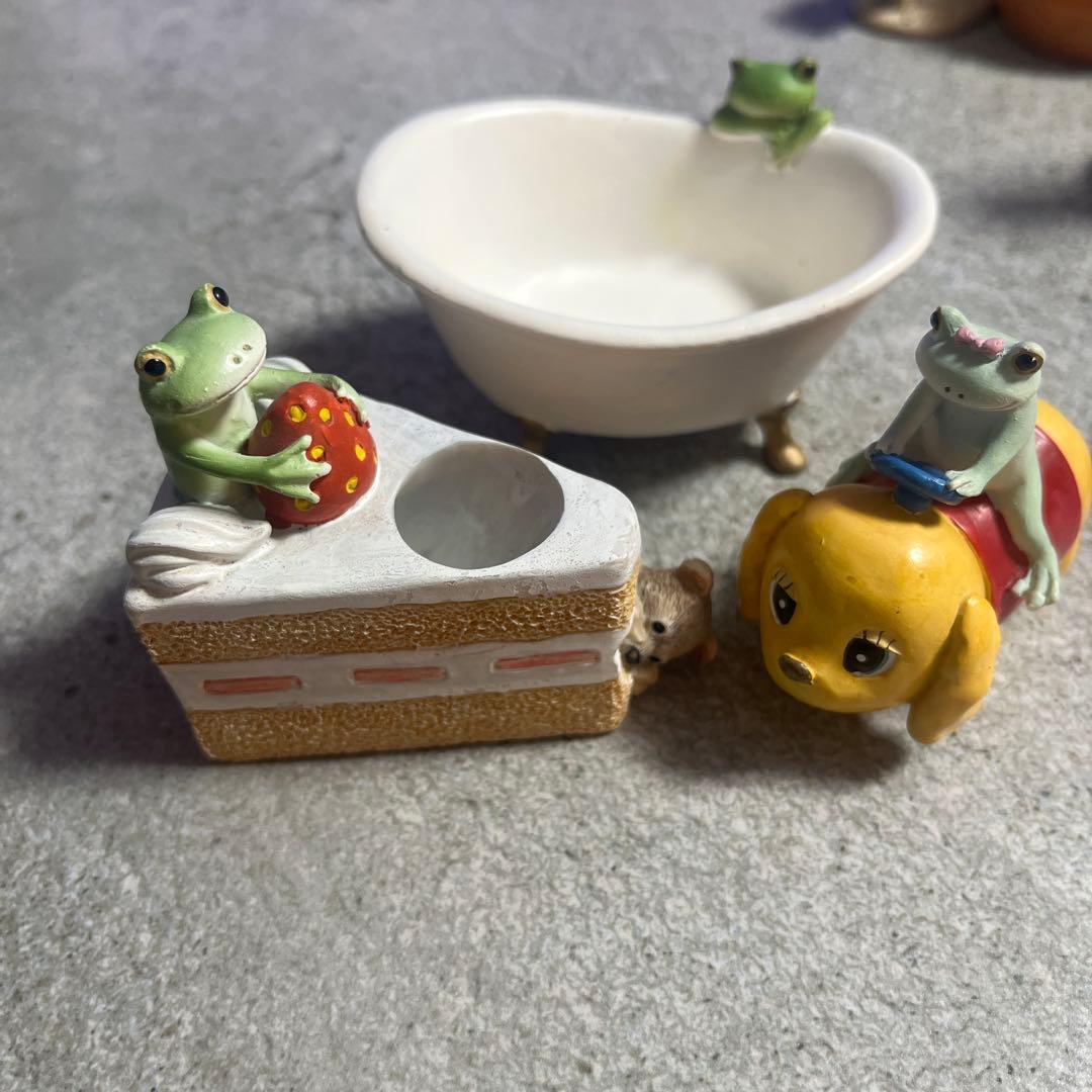 カエル　コポー　セット　コポミ　コポタロウ　まとめ売り　置物　クリスマス