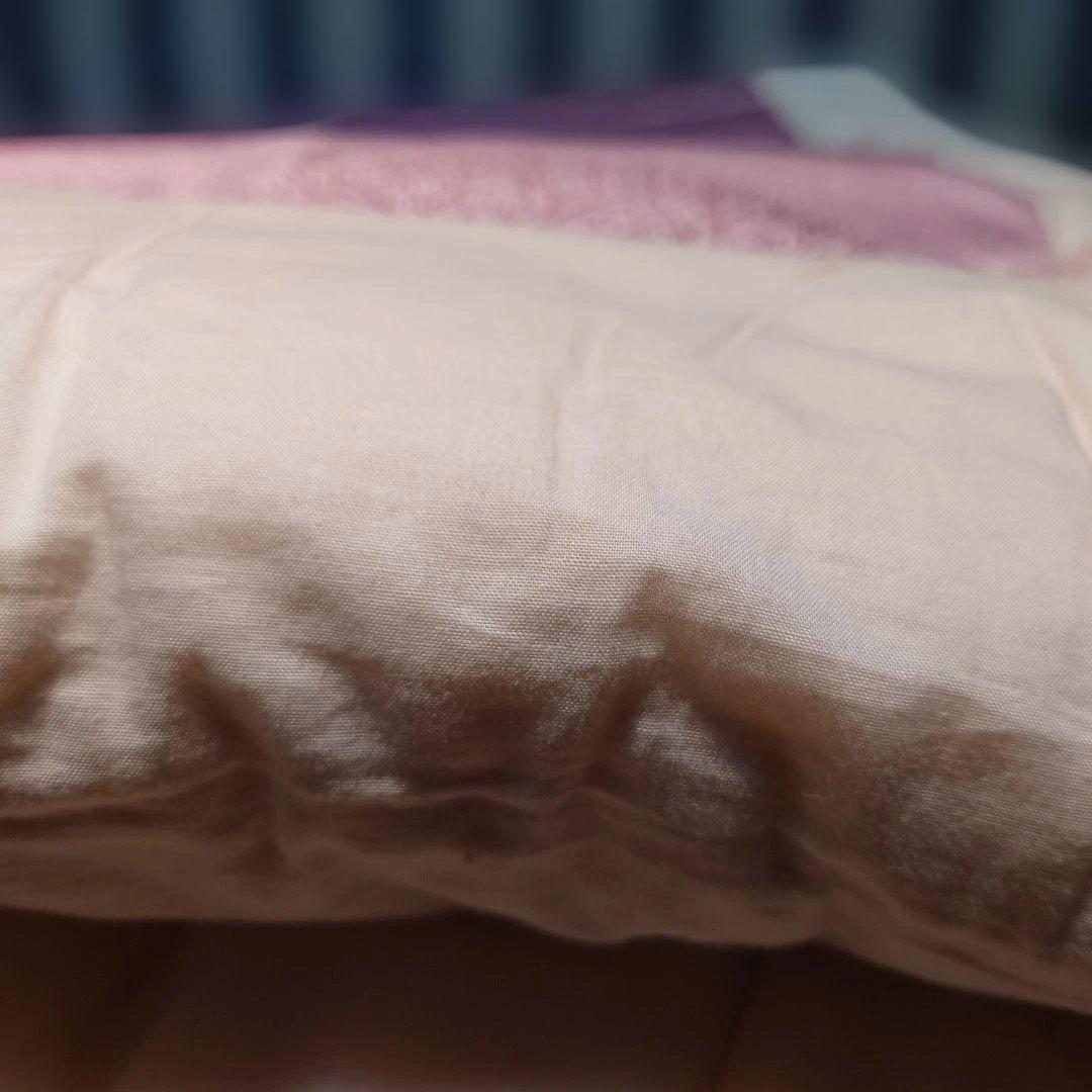 ピンク色 花の木模様 敷き掛け布団/和布団