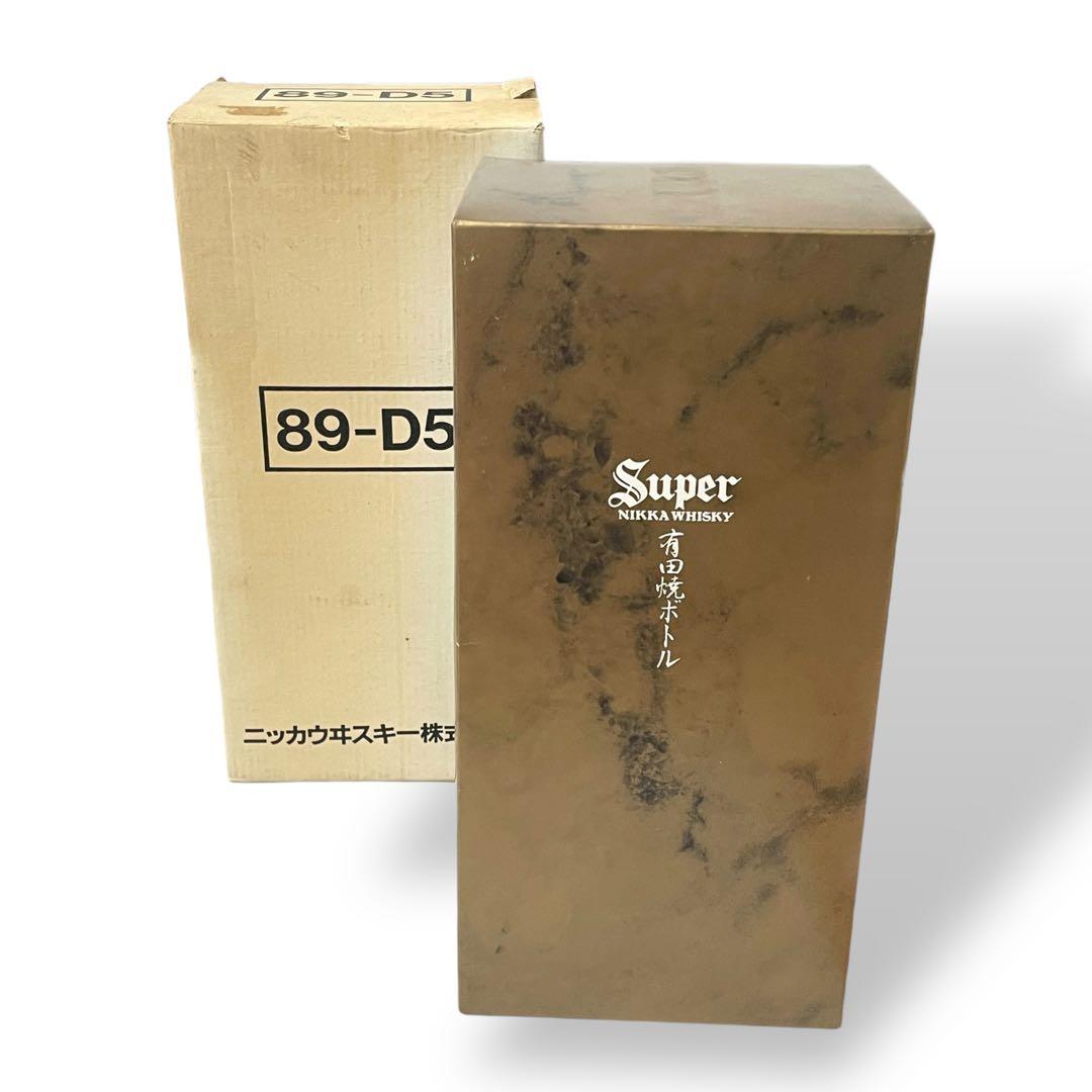 【未開栓】Super ニッカウヰスキーの「スーパーニッカ」有田焼ボトル