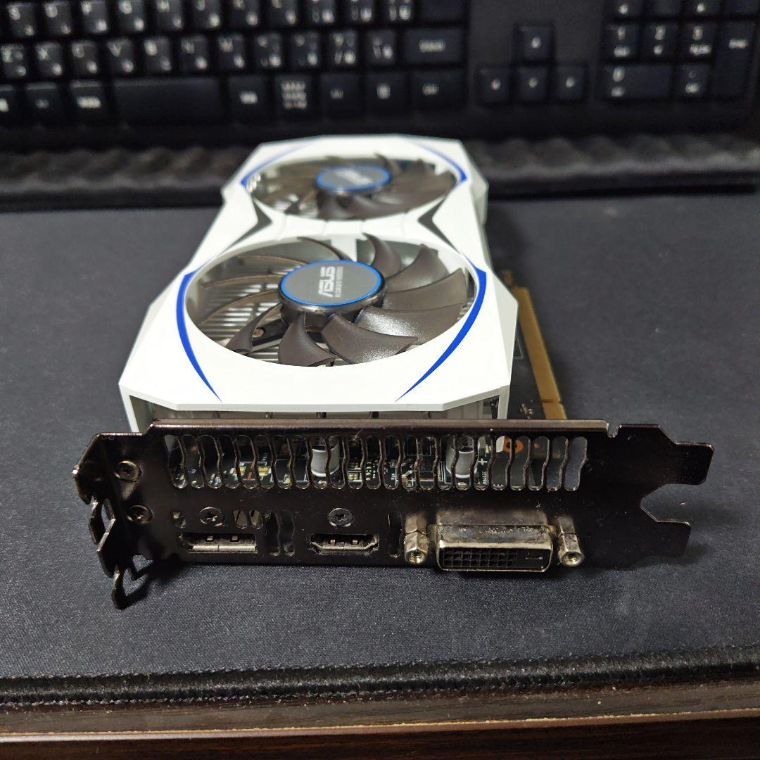 グラフィックボード・グラボ・ビデオカード ASUS NVIDIA GeForce GTX1050Ti OC4GB DUAL