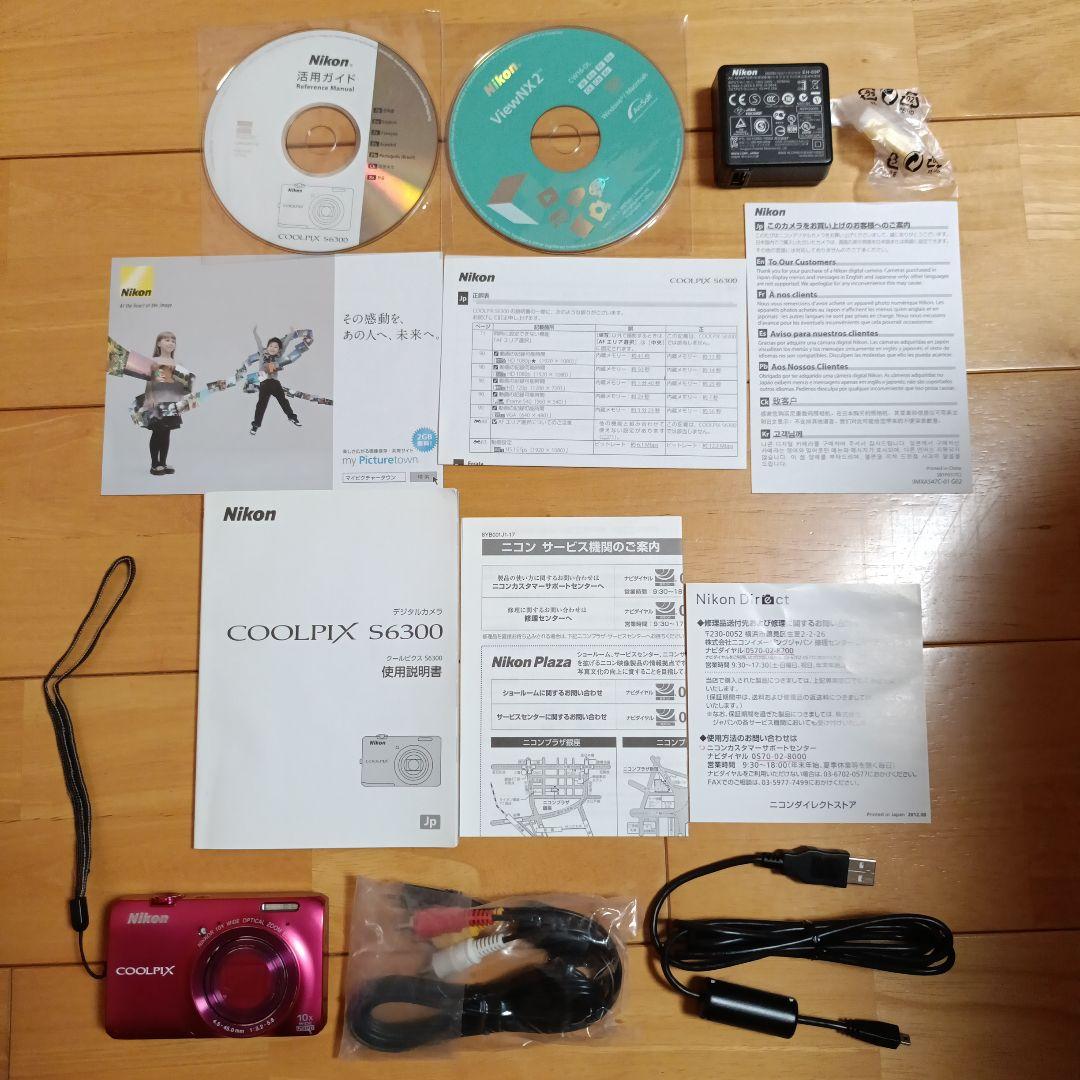Nikon COOLPIX S6300 ピンク