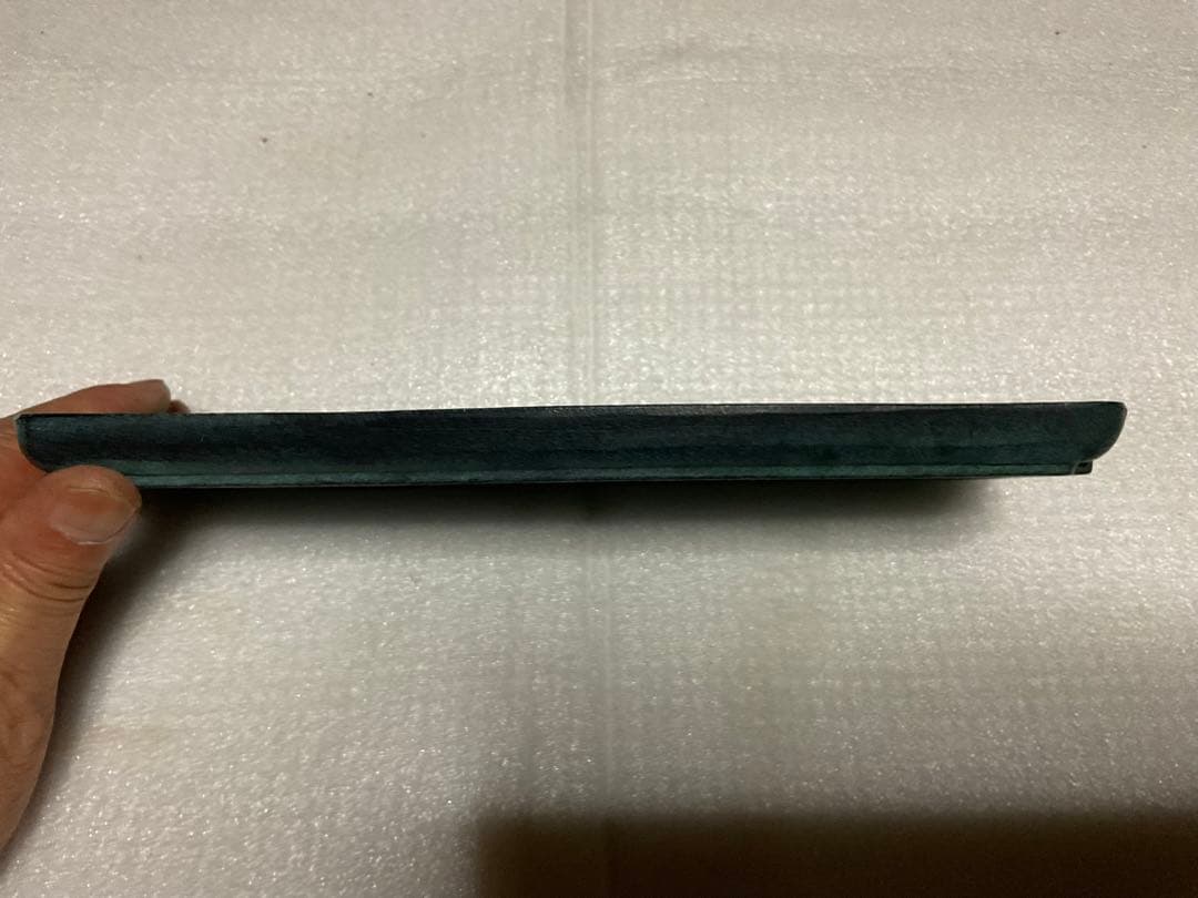 愛知水野学園三河高等学校・第一回卒業記念・昭和六十三年度。【鉄製トレー文鎮】。