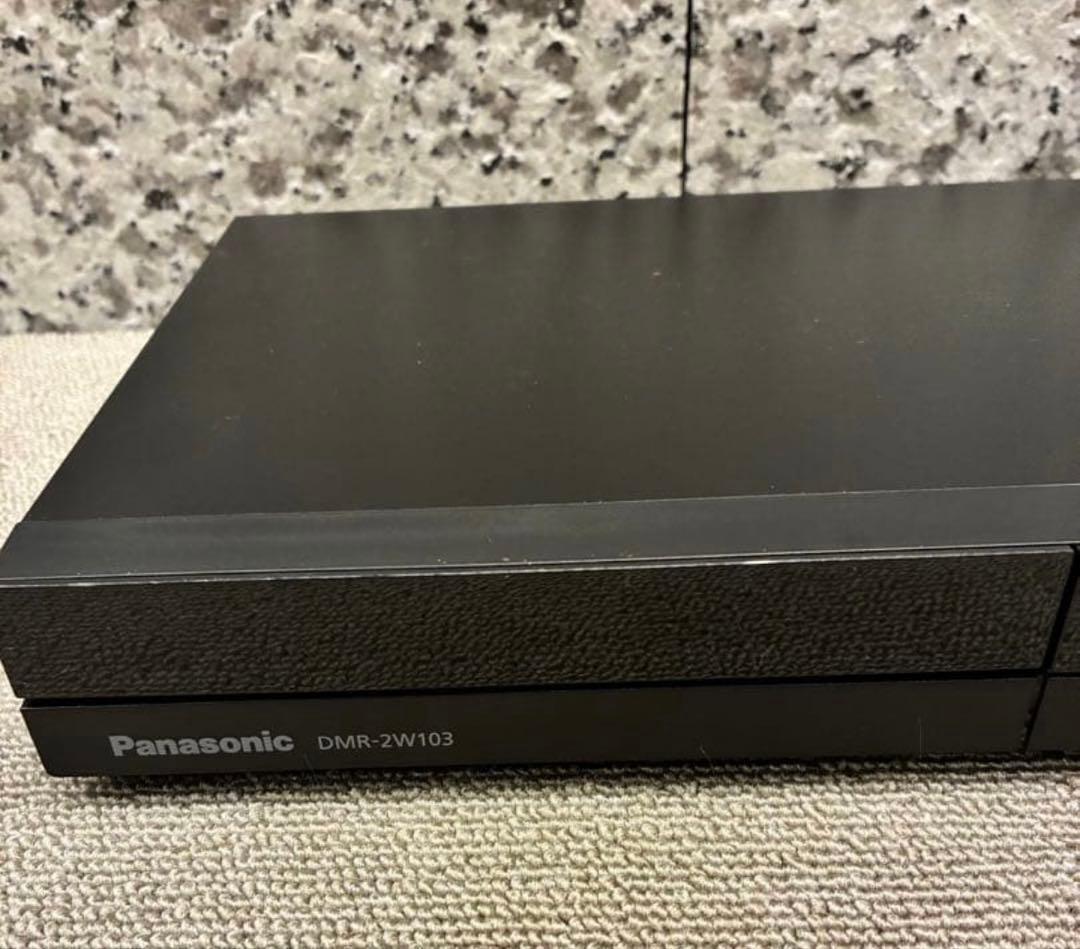 Panasonic ブルーレイレコーダーDMR-2W103 B-CASカードなし