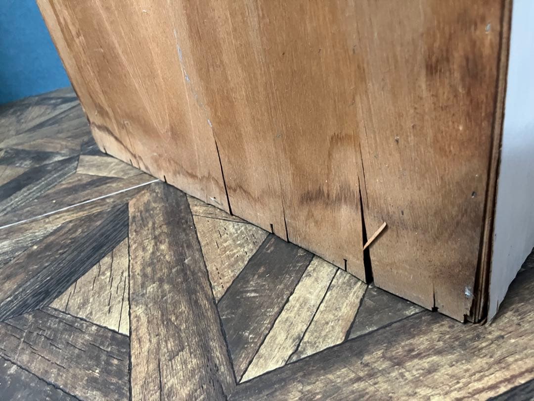 レトロチェスト 花柄 緑 レトロポップ 当時物 昭和レトロ インテリア