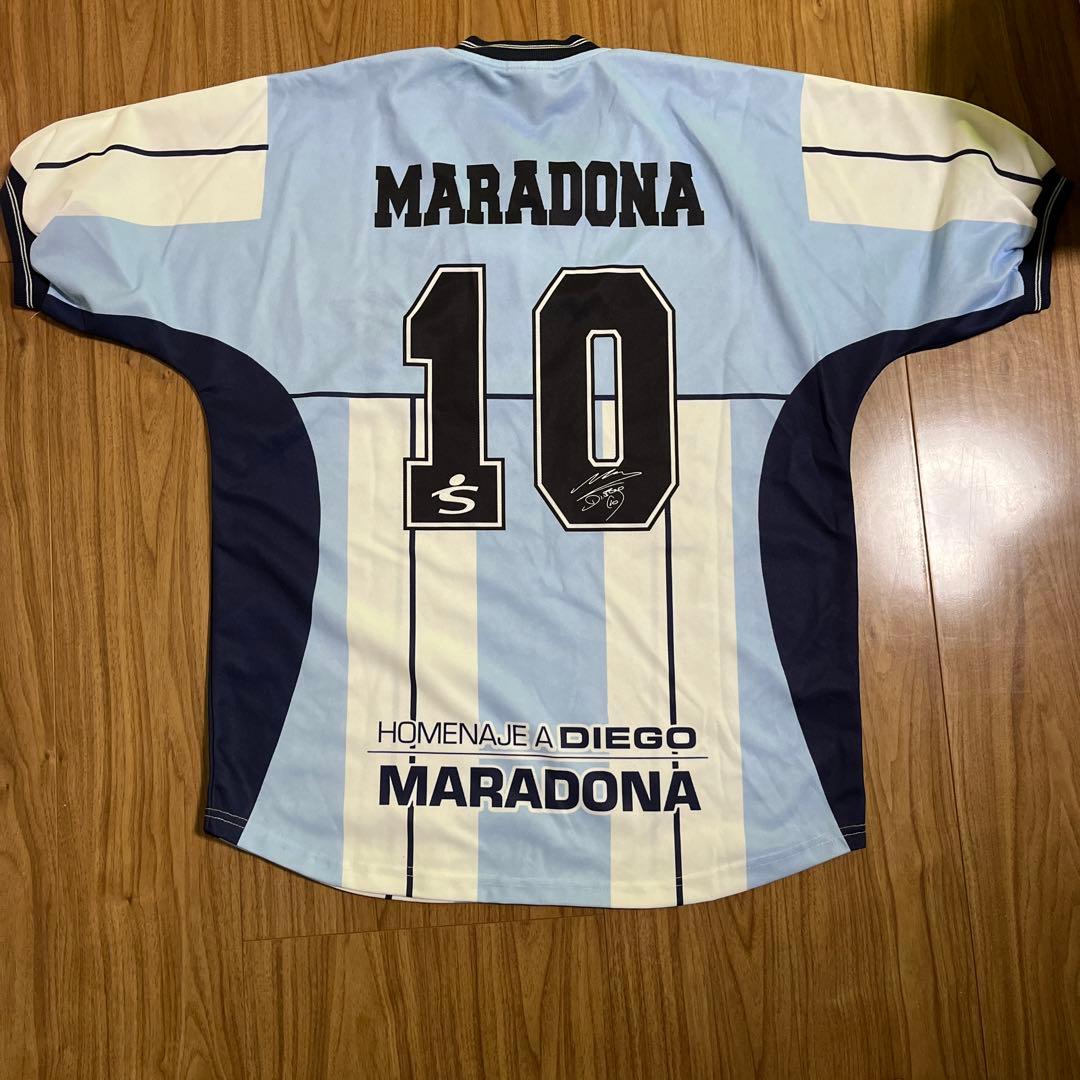 マラドーナ引退記念試合　記念ユニフォーム