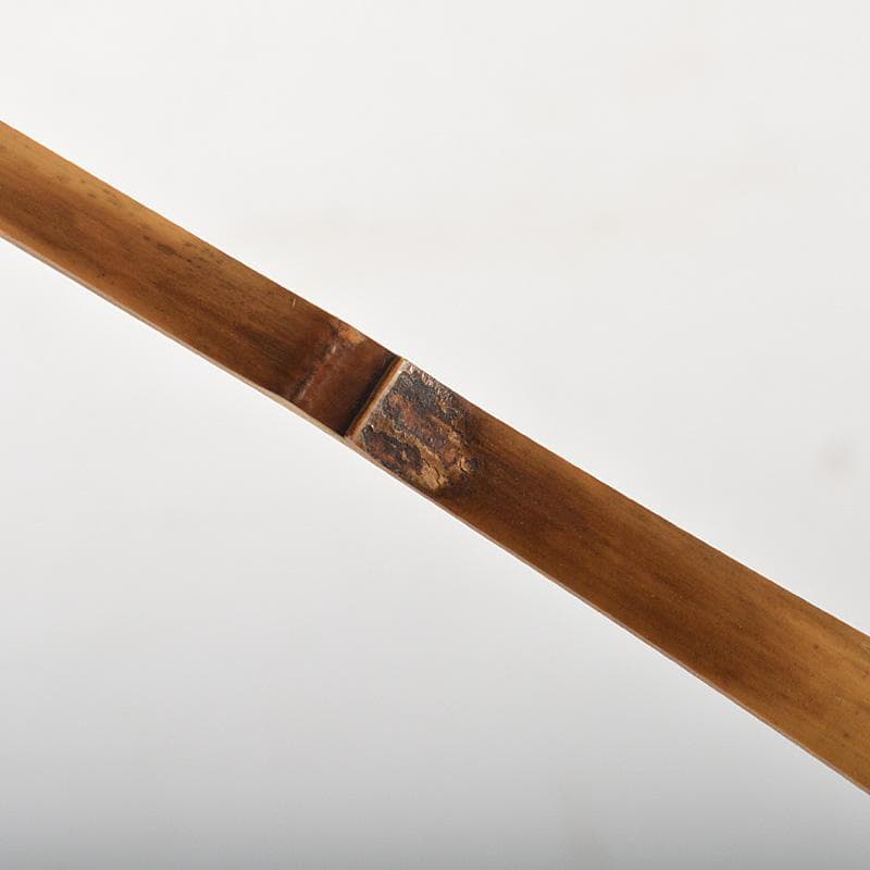 茶道具　辻竹峰作　茶杓　銘「初笑」　前大徳　福本積應書付　共筒共箱　C　5842