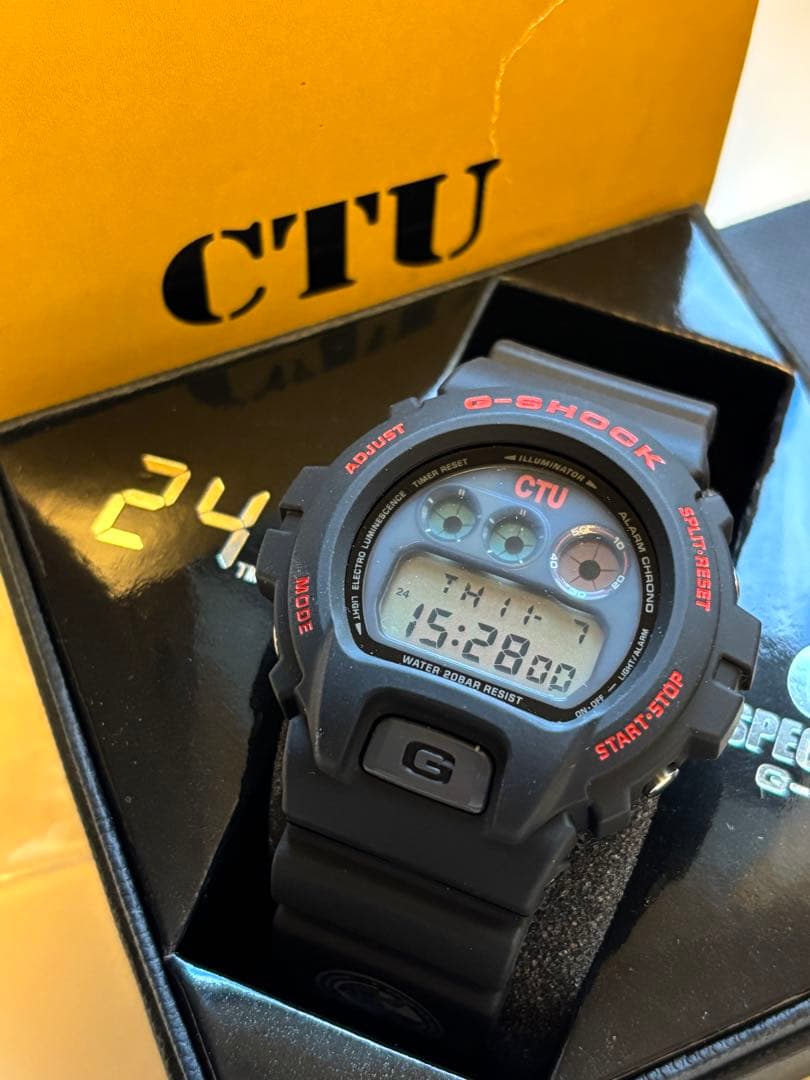 G-SHOCK/コラボ/24/時計/CTU/限定/DW-6900/箱付