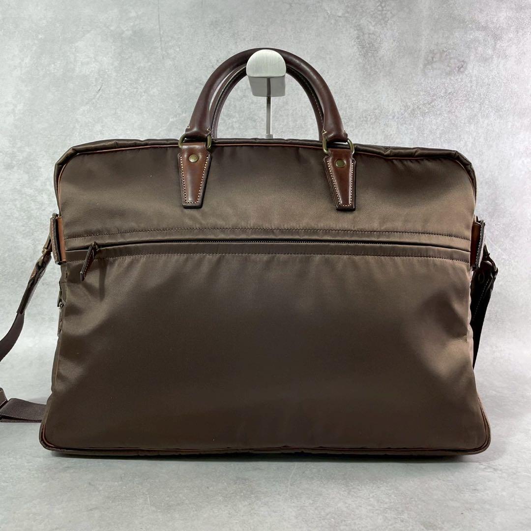 PORTER ビジネスバッグ ブラウン