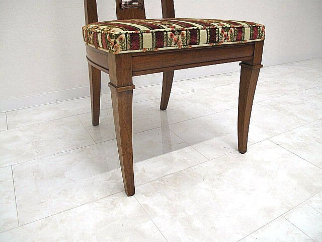 ドレクセルヘリテイジ 「トライユン」 マホガニー材ダイニングチェア　　食卓椅子