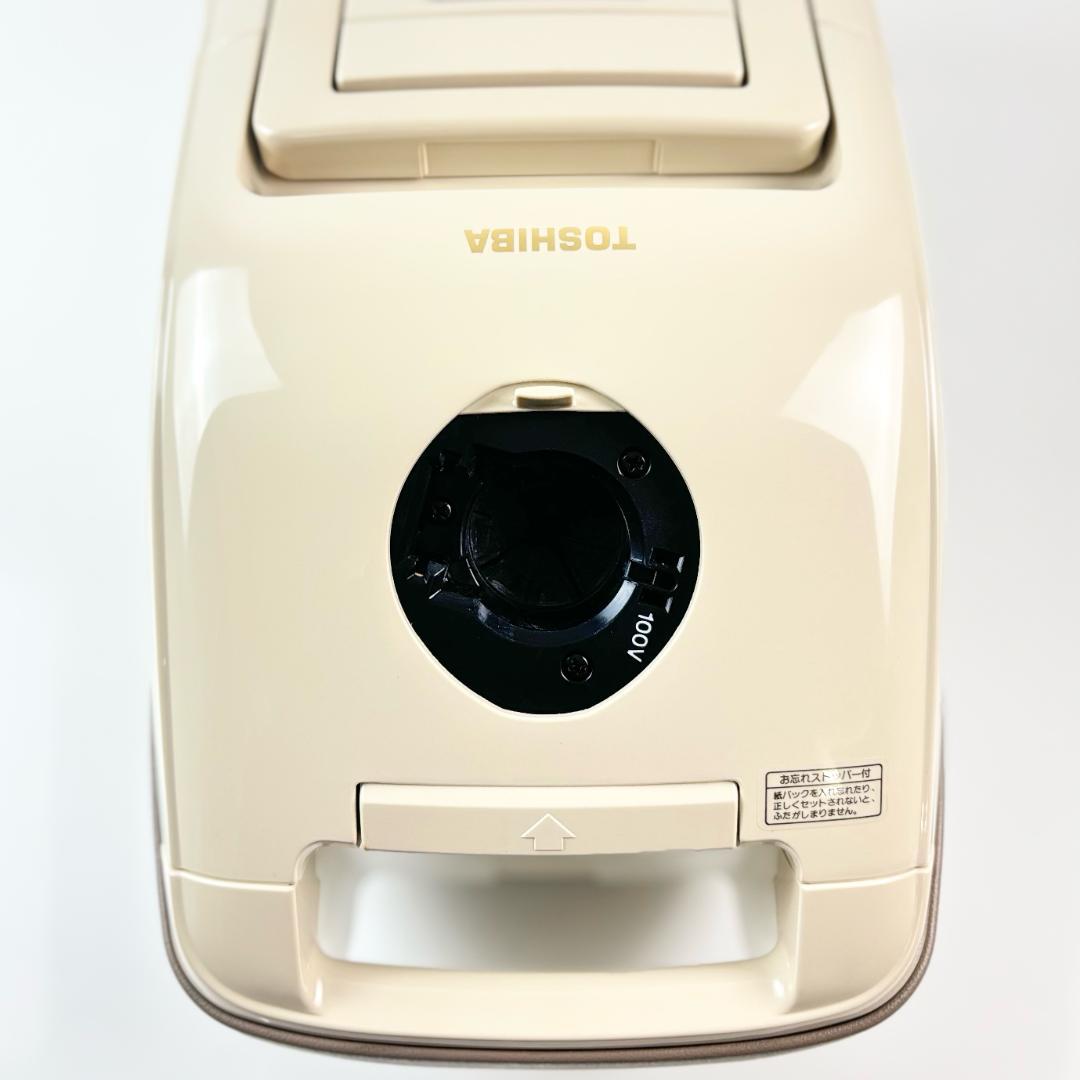 【昭和レトロ / 未使用品】東芝 紙パック式掃除機 VC-G55PS クリーナー