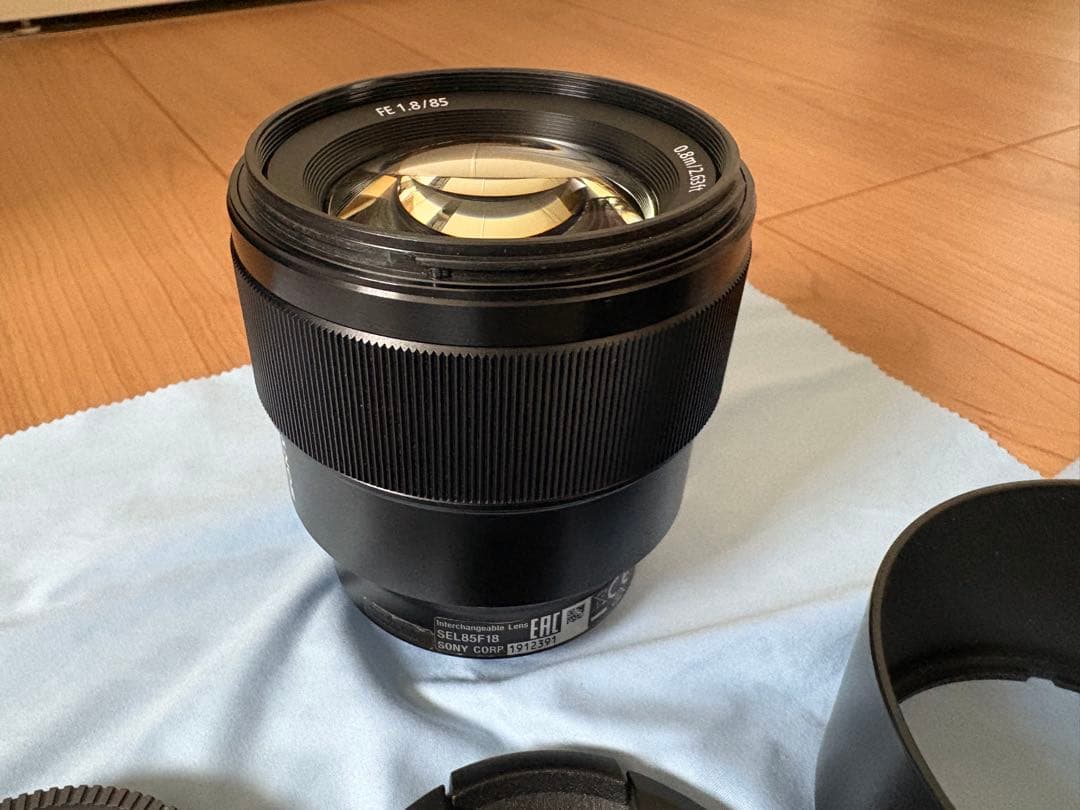 SONY FE85mmF1.8 単焦点レンズ　美品　箱無し