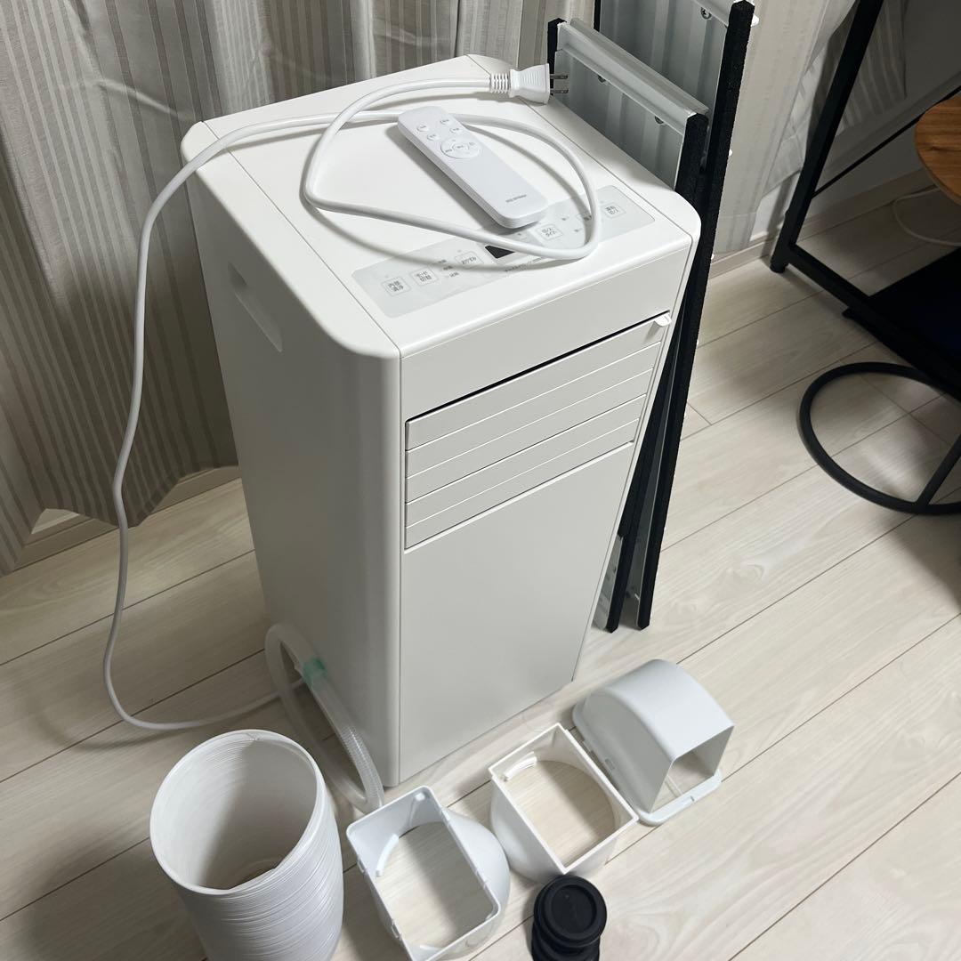 【値下げ可能】ポータブルエアコン アイリスオーヤマ製 使用歴1ヶ月
