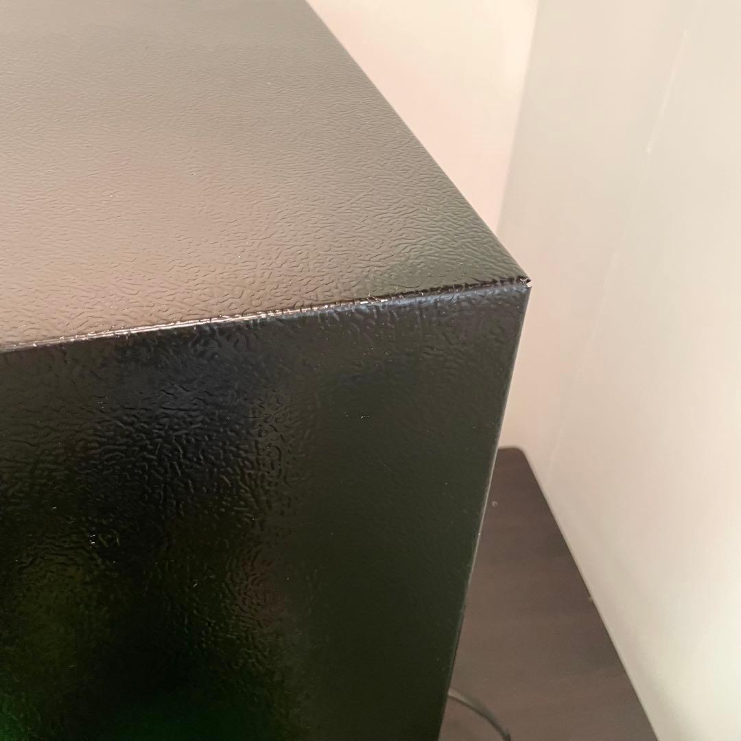 アイリスプラザ 2022年製 1ドア冷蔵庫 木目調 ミニ冷蔵庫