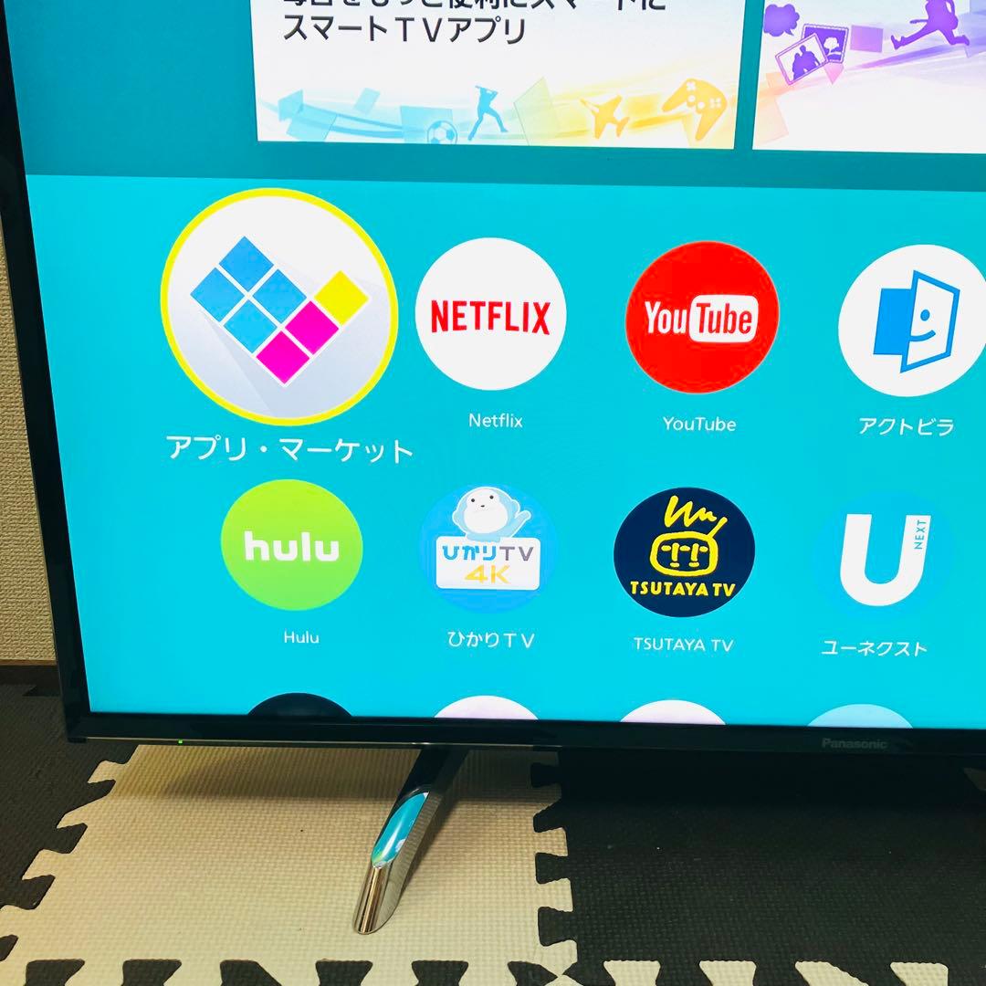 パナソニック 4K液晶テレビ TV VOD対応 43インチ スマートテレビ 美品