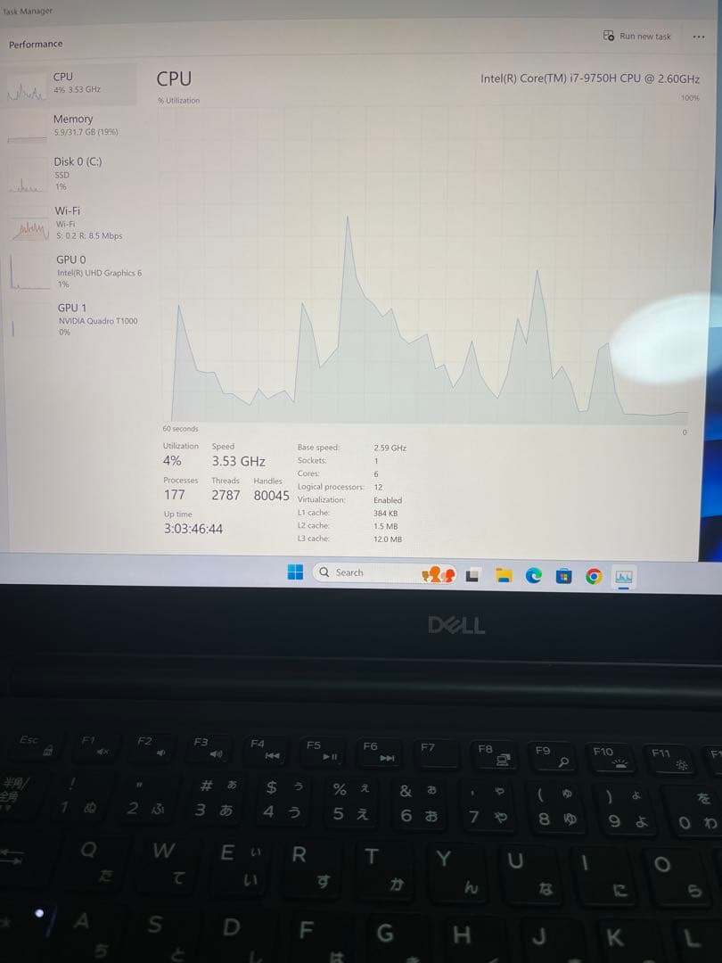 ノートPCケース Dell Precision 5540 I7/32GB/1T/T1000/4k