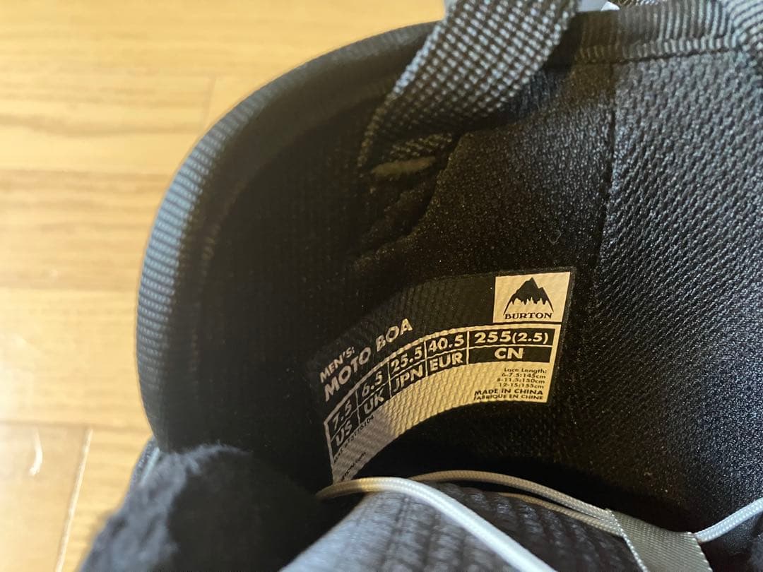 BURTON MOTO BOA スノーボードブーツ M7 美品　25.5