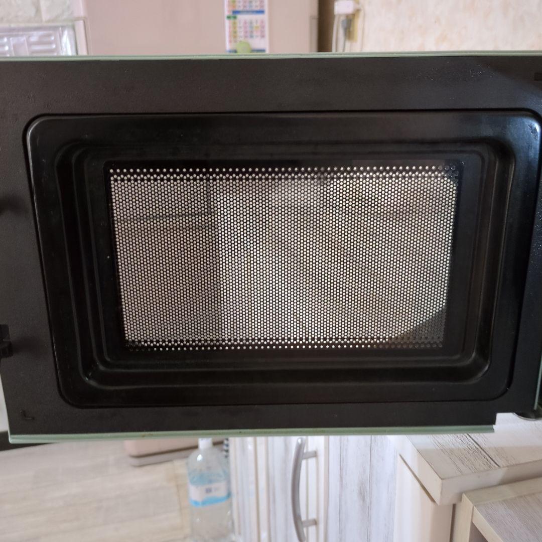 レトロ ミントグリーン 電子レンジ