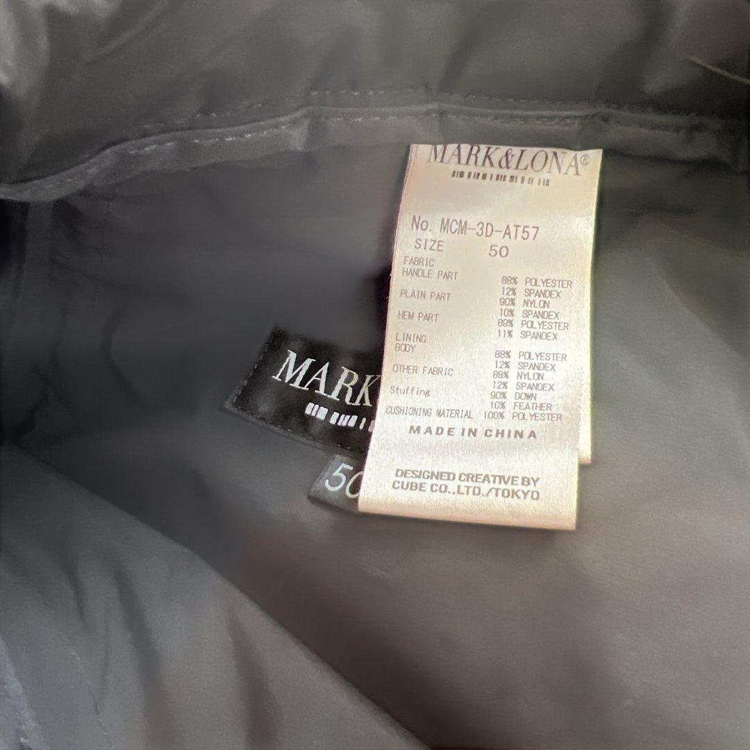 マーク&ロナ　メンズ　ダウンパンツ　ブラック　50