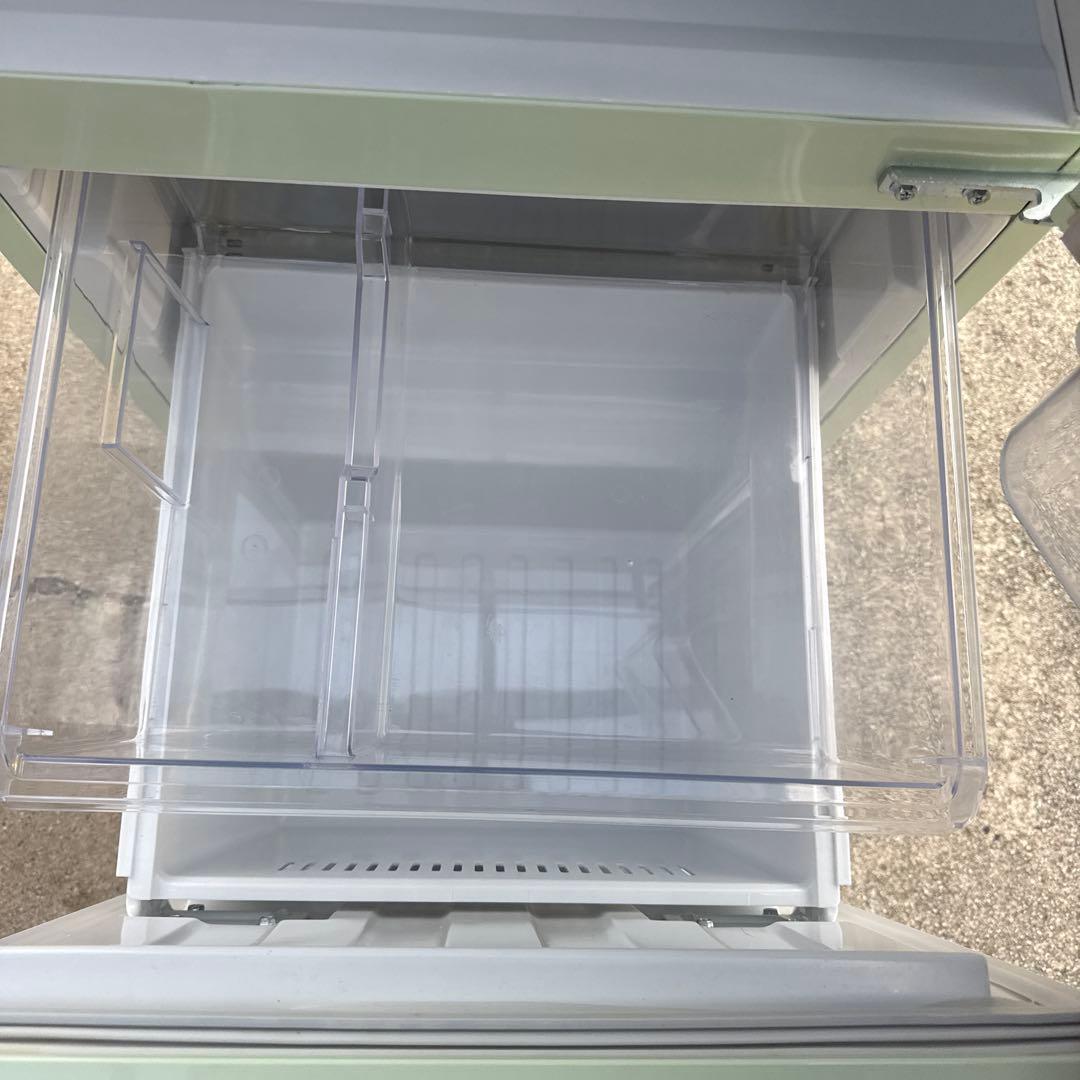 レトロデザイン eangle 2ドア 冷蔵庫 ANG-RE151-A1