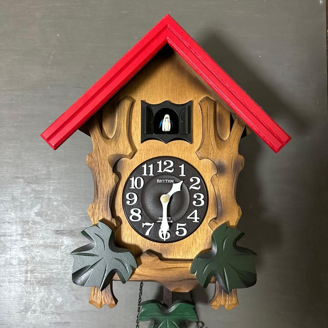 シチズン　CITIZEN　鳩時計　壁掛け時計　リズム時計　保管品箱無