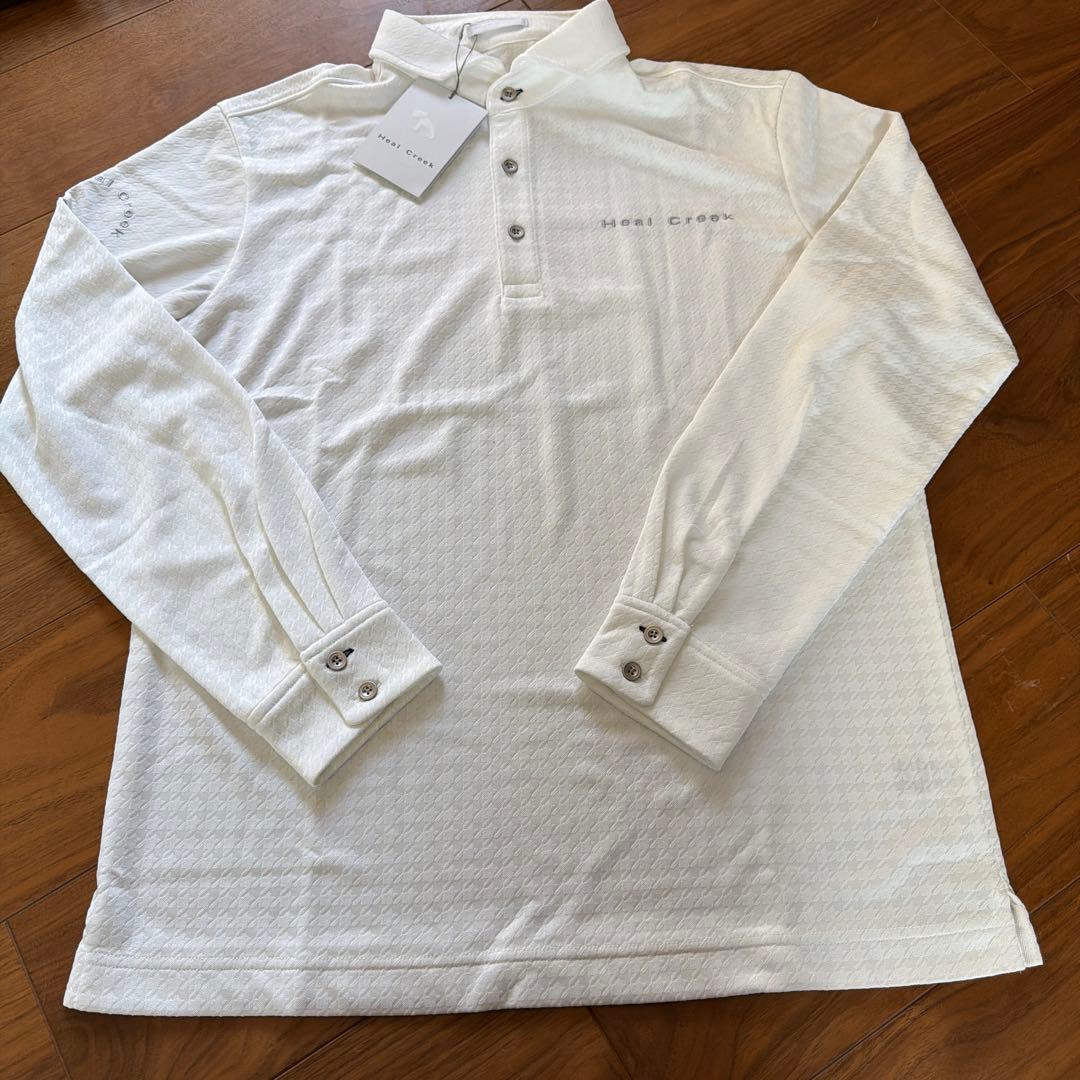 Heal Creek（ヒールクリーク）千鳥ジャガード長袖シャツ